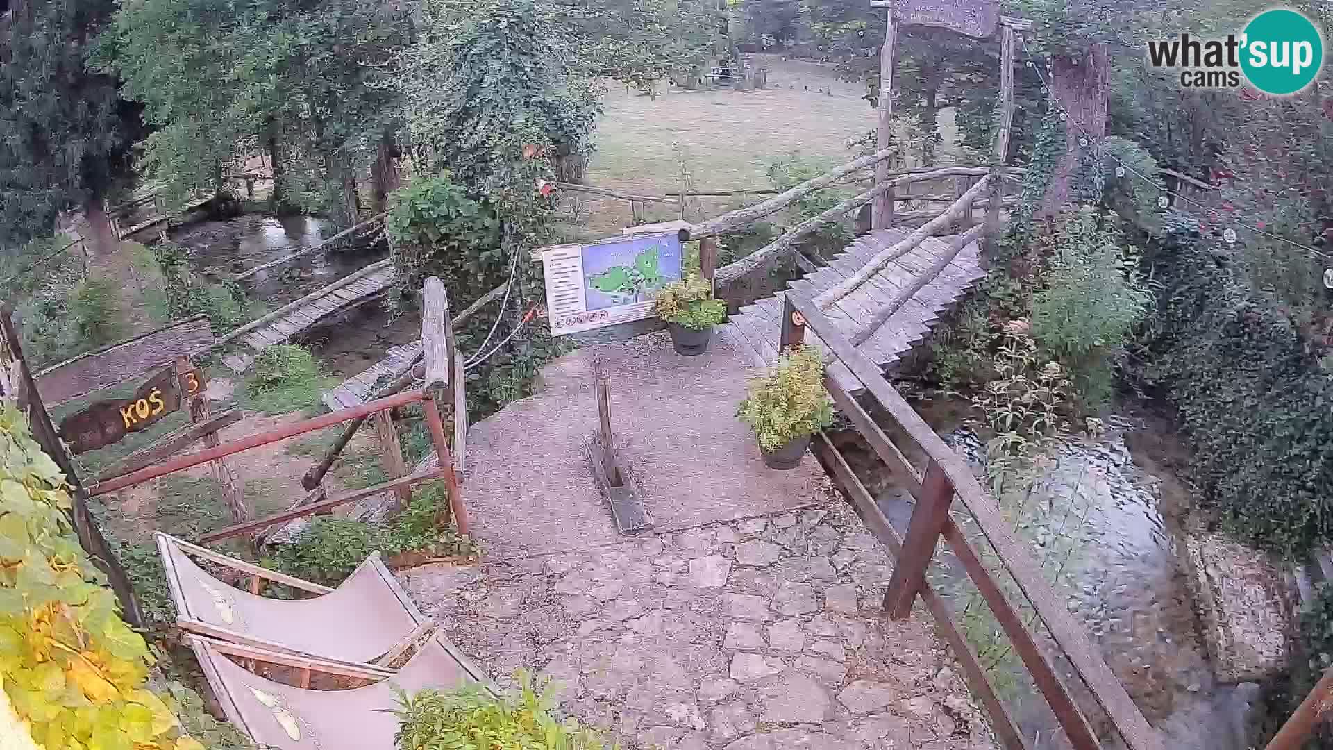Jezera na rijeci Slunjčica u Rastokama
