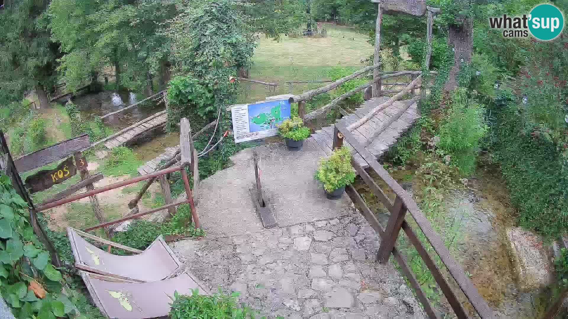 Lacs sur la rivière Slunjčica dans Rastoke
