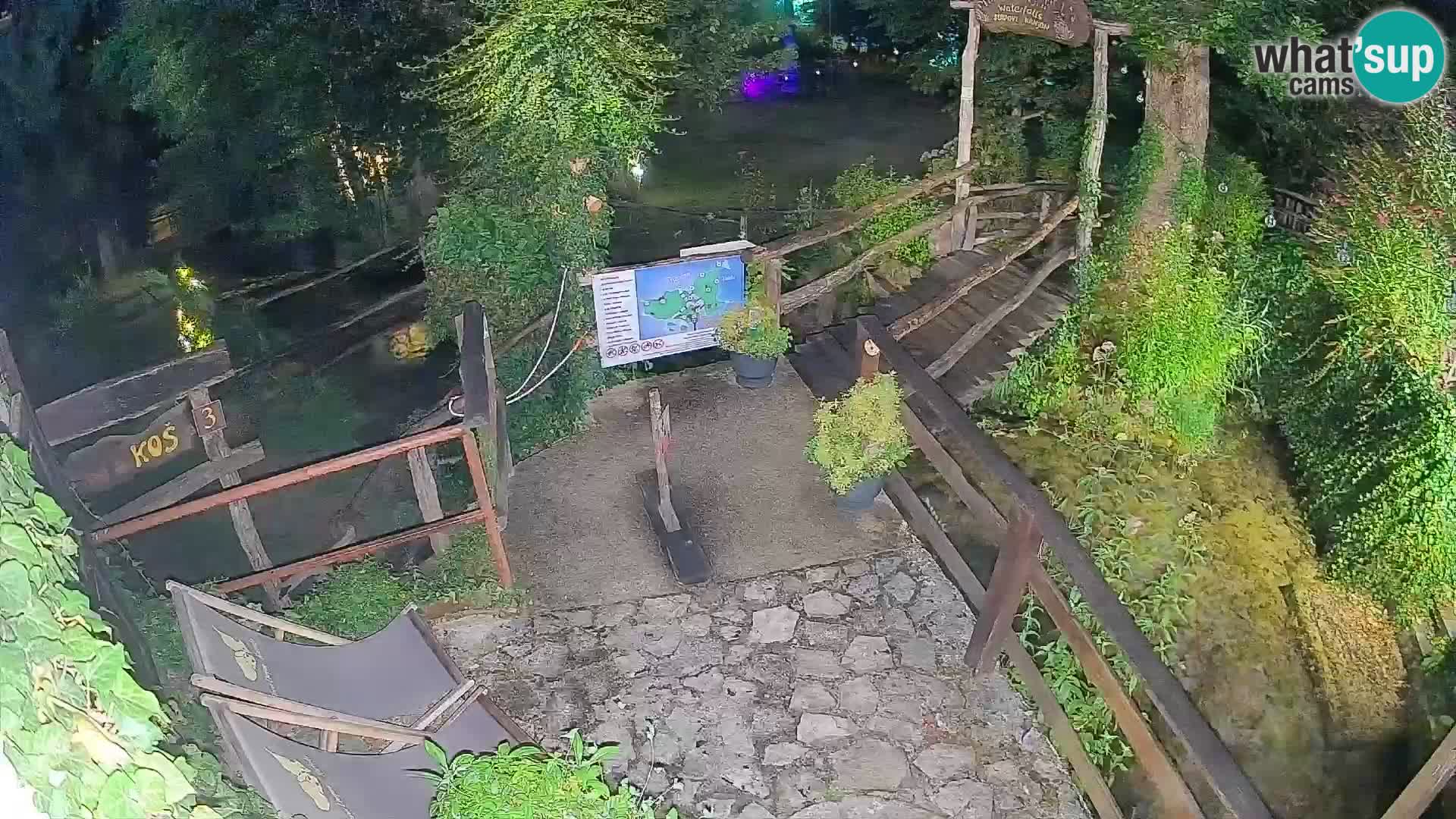 Lacs sur la rivière Slunjčica dans Rastoke