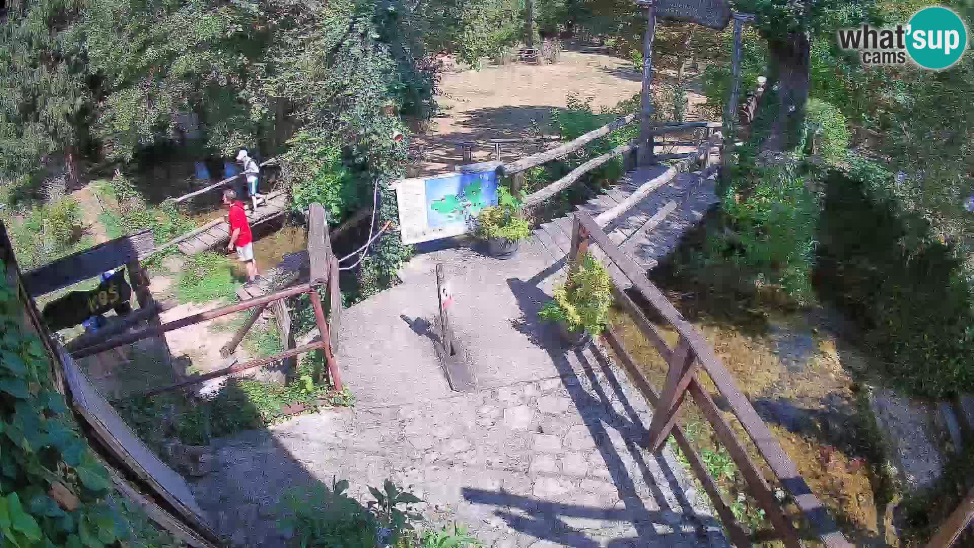 Lacs sur la rivière Slunjčica dans Rastoke