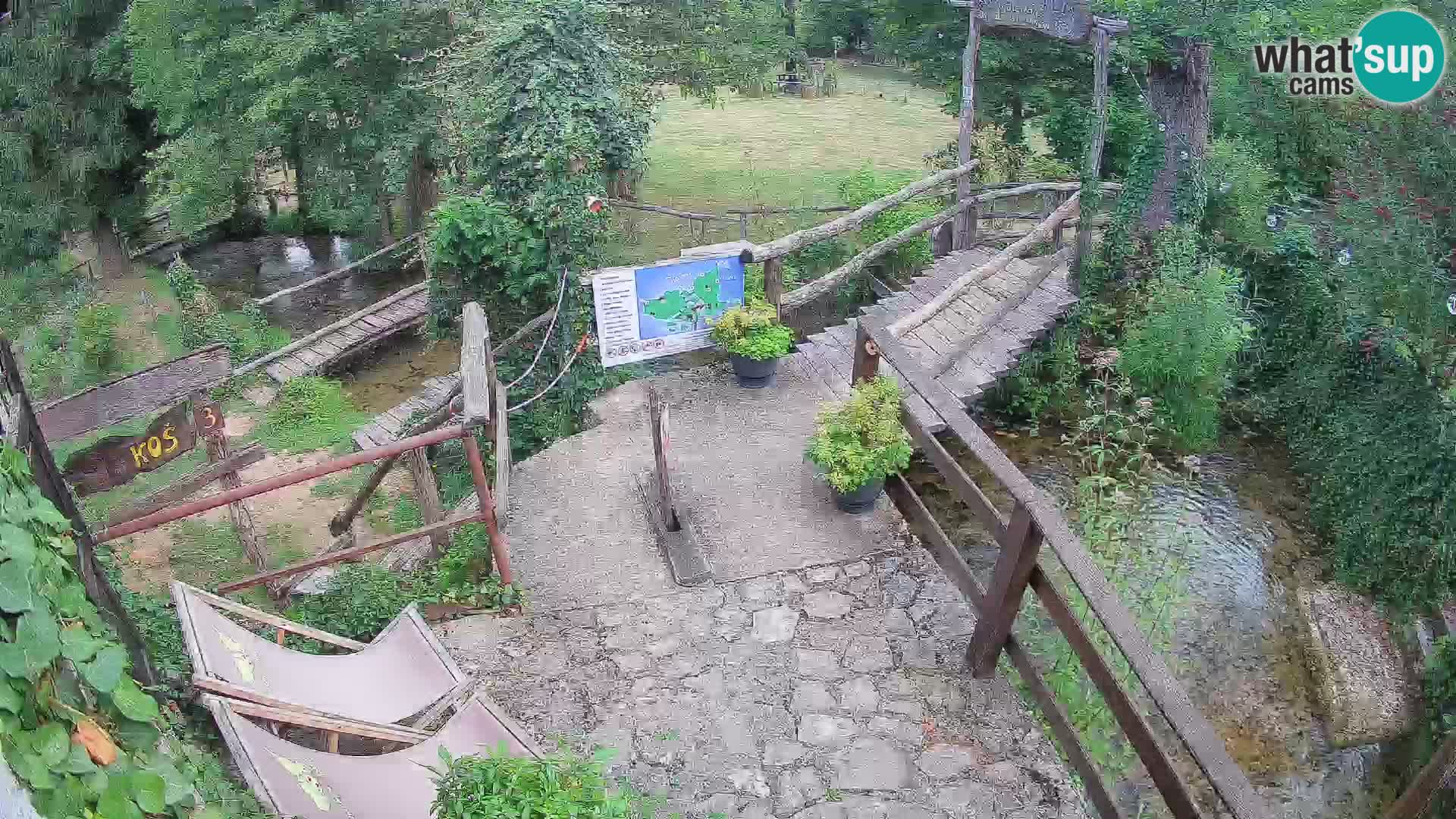 Jezera na rijeci Slunjčica u Rastokama
