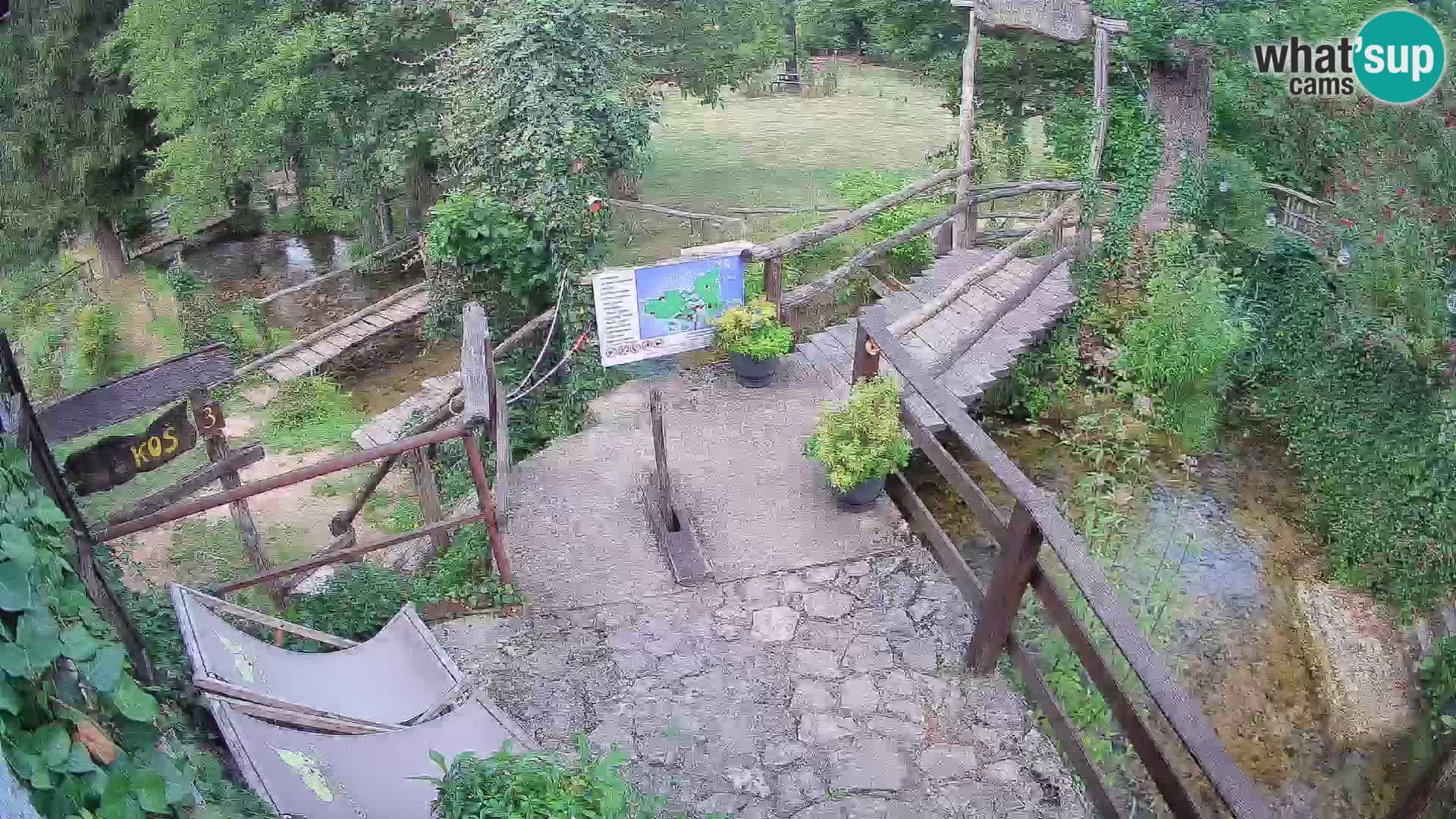 Laghi sul fiume Slunjčica a Rastoke