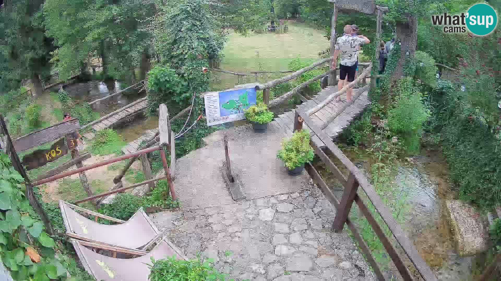 Lacs sur la rivière Slunjčica dans Rastoke