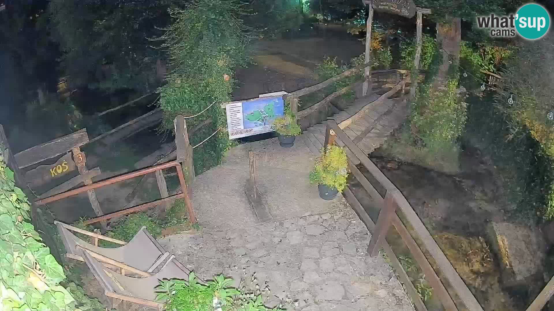 Laghi sul fiume Slunjčica a Rastoke