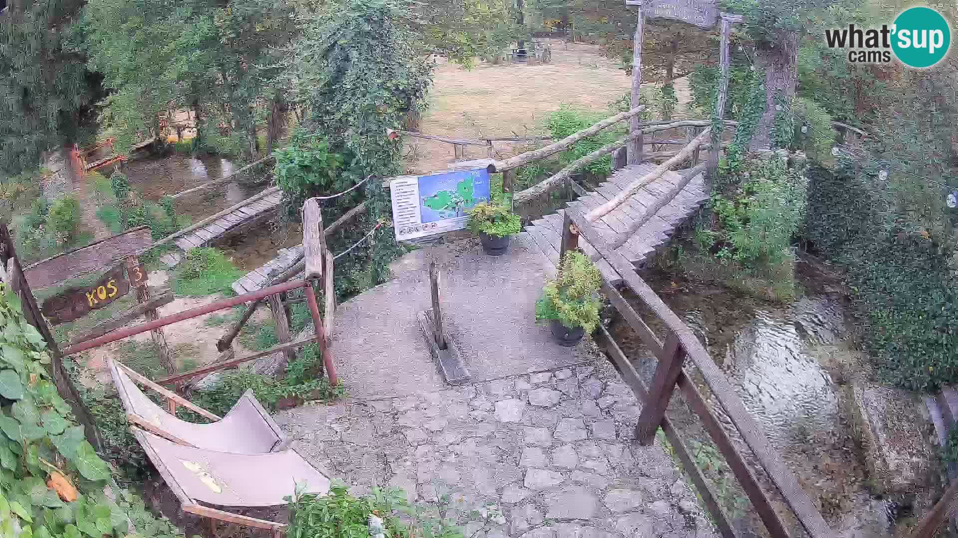 Laghi sul fiume Slunjčica a Rastoke