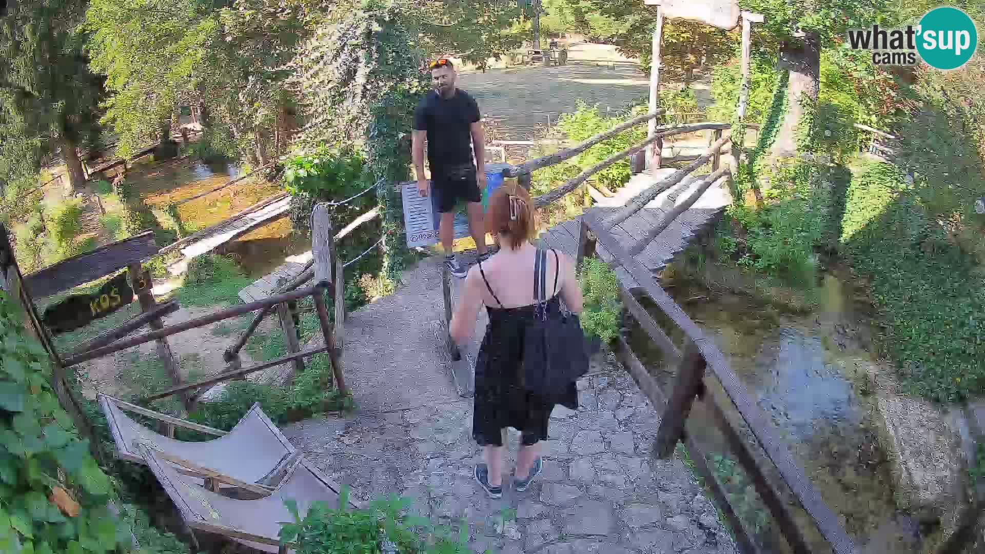 Jezera na rijeci Slunjčica u Rastokama