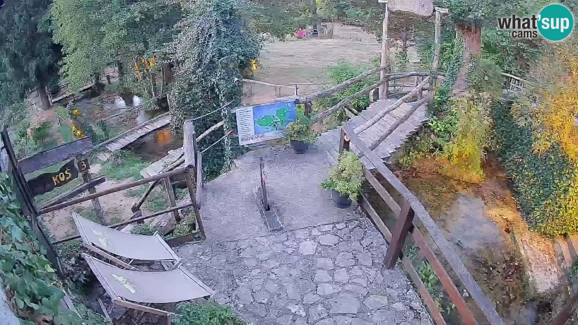 Jezera na rijeci Slunjčica u Rastokama