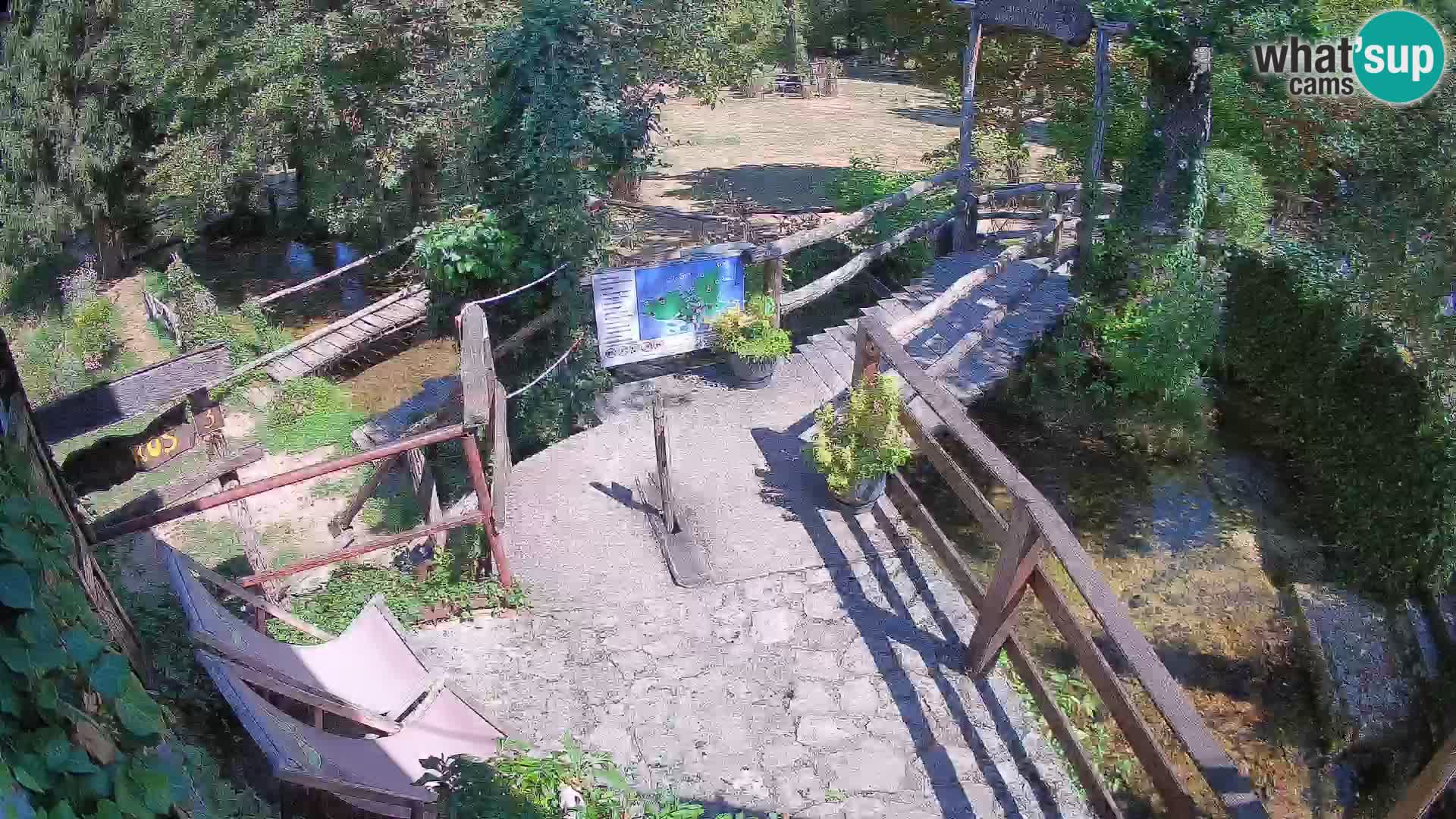 Laghi sul fiume Slunjčica a Rastoke