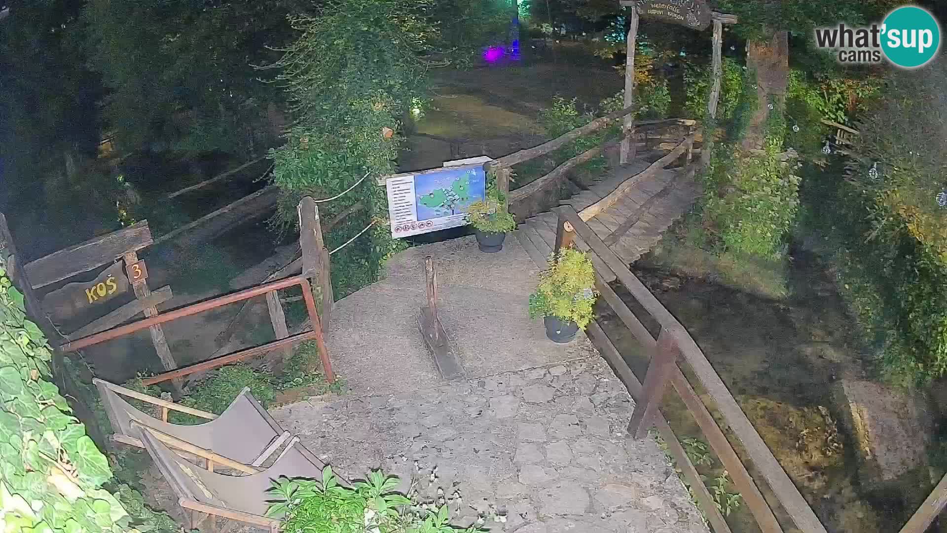 Lacs sur la rivière Slunjčica dans Rastoke