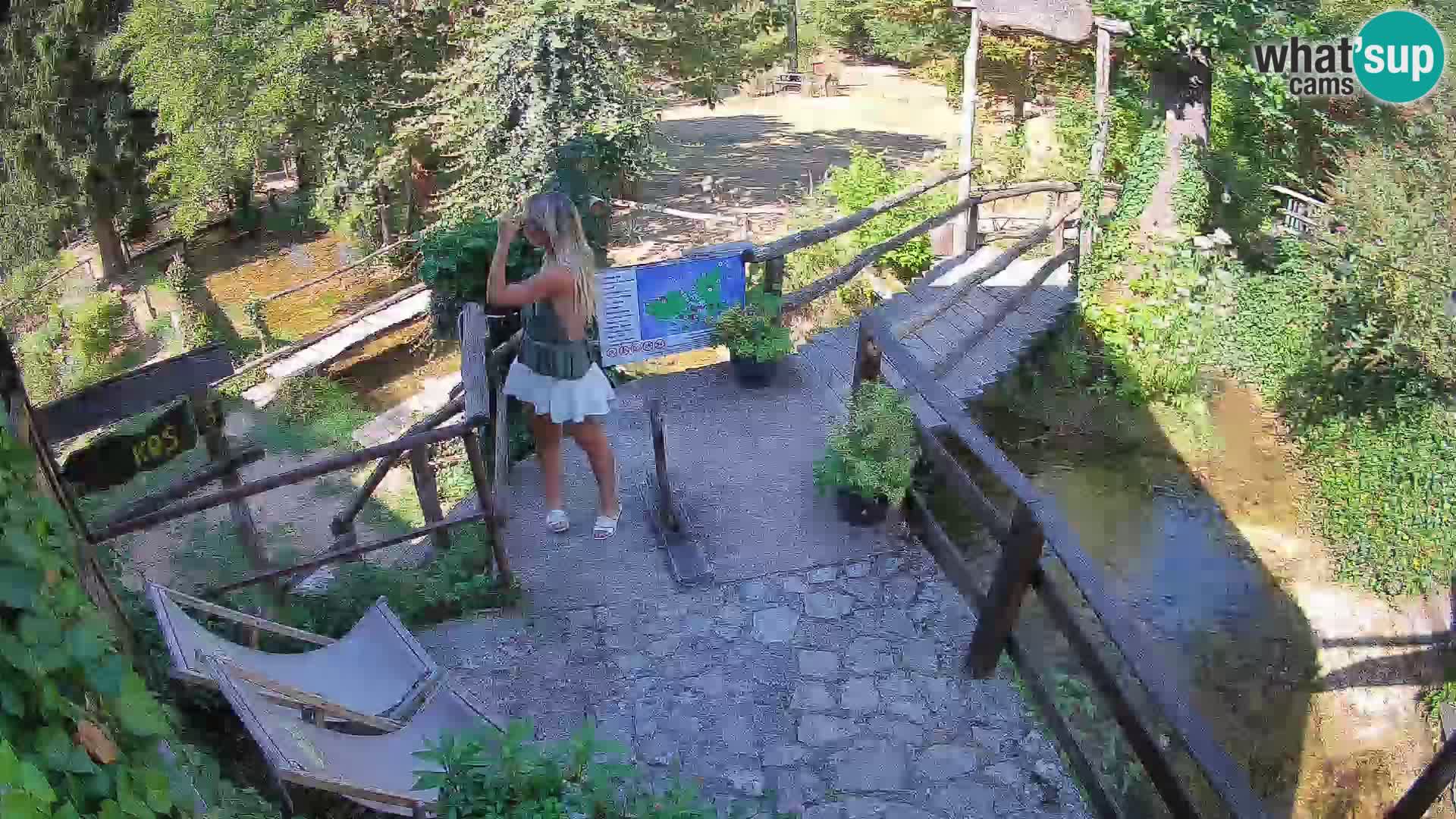 Jezera na rijeci Slunjčica u Rastokama