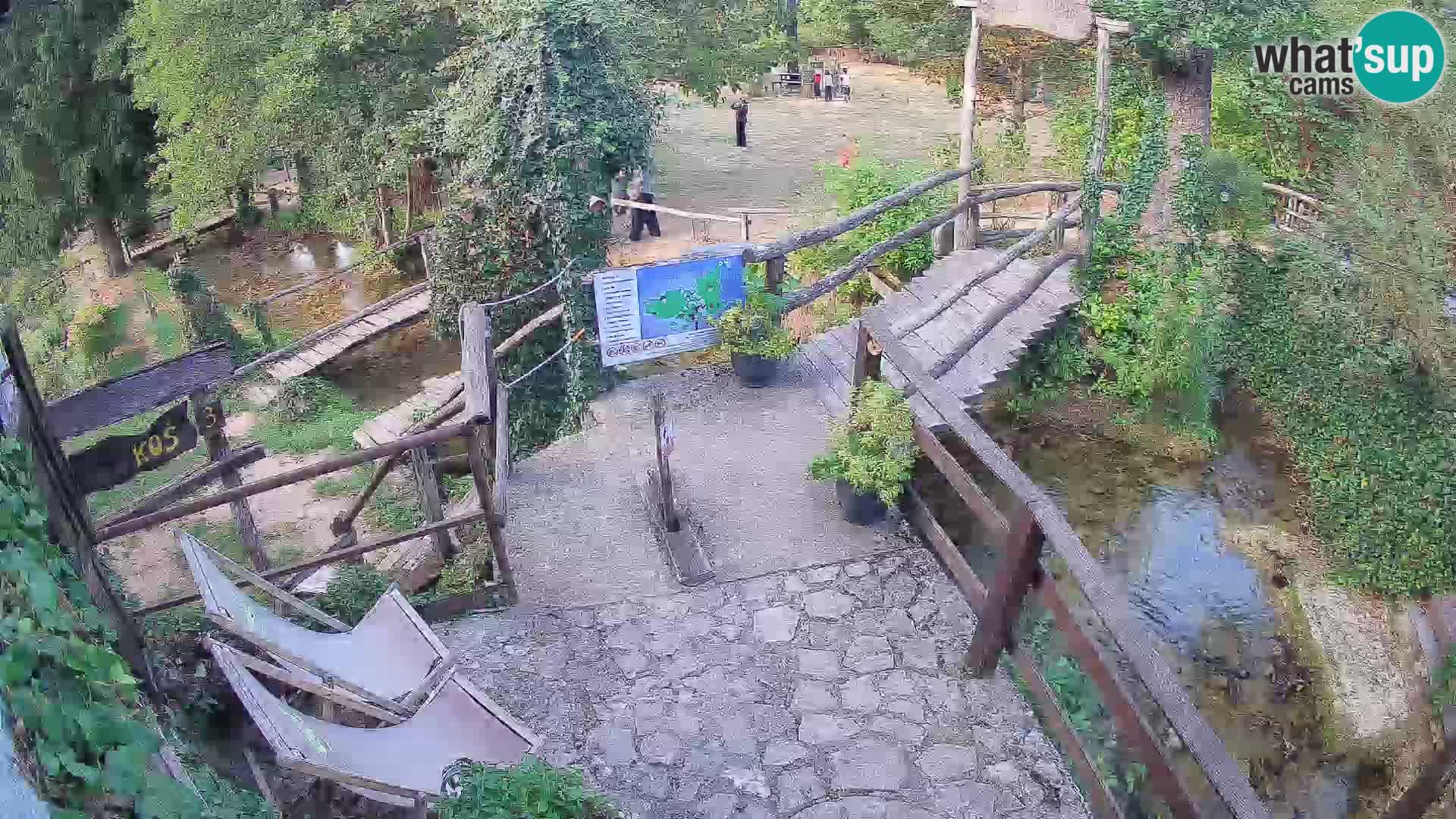 Laghi sul fiume Slunjčica a Rastoke