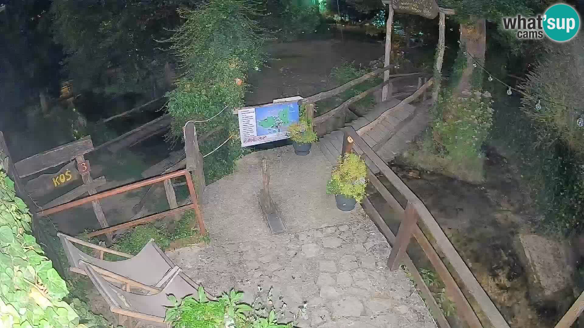 Jezera na rijeci Slunjčica u Rastokama