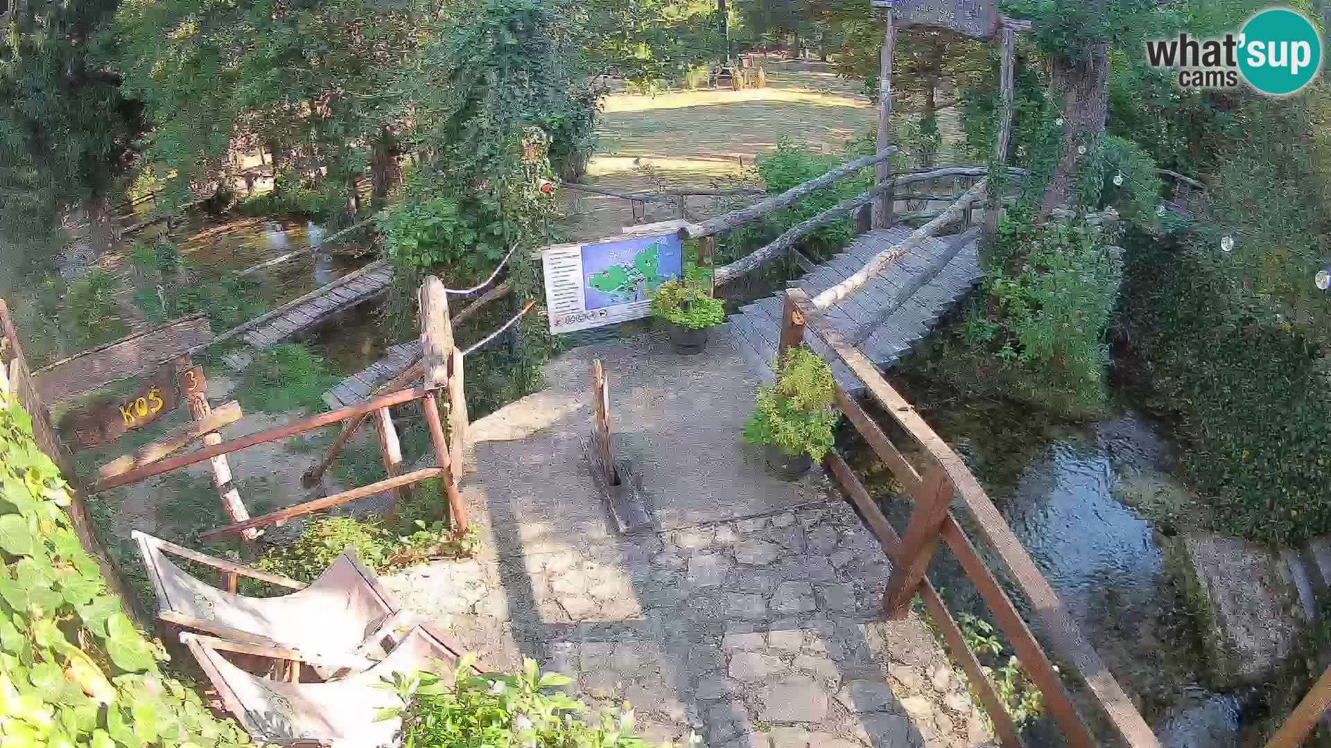 Laghi sul fiume Slunjčica a Rastoke