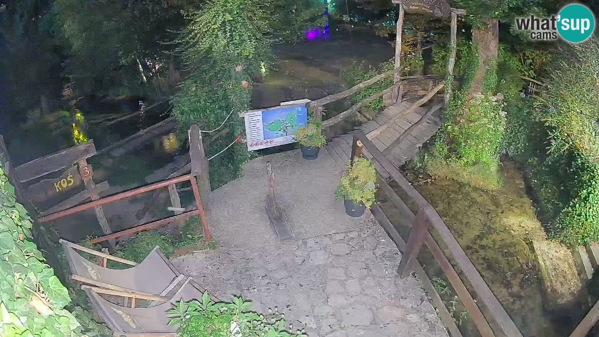 Laghi sul fiume Slunjčica a Rastoke