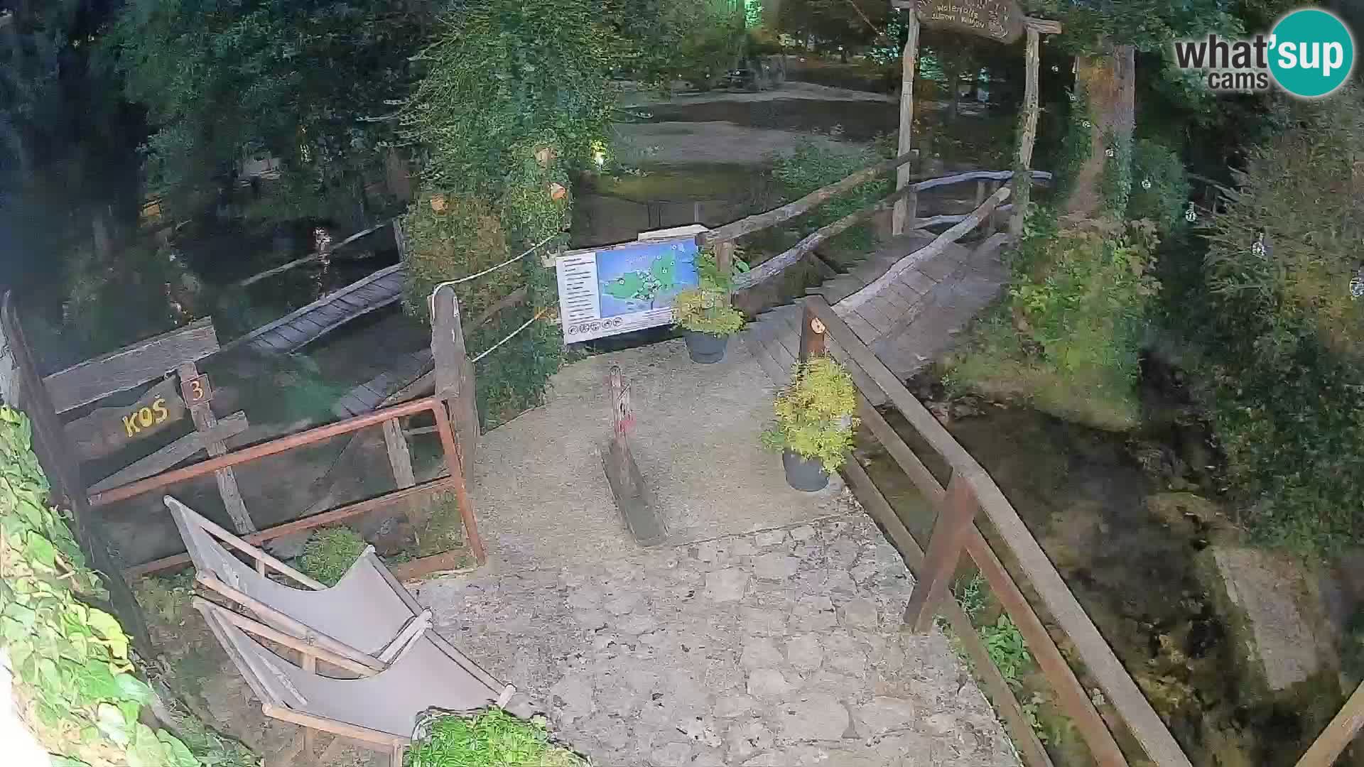 Laghi sul fiume Slunjčica a Rastoke