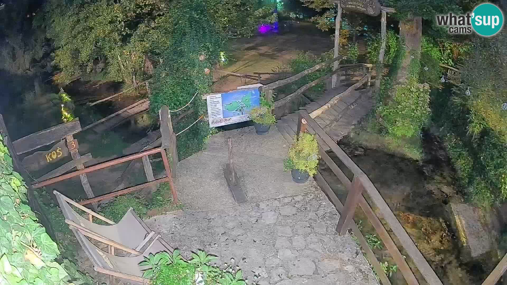 Lacs sur la rivière Slunjčica dans Rastoke
