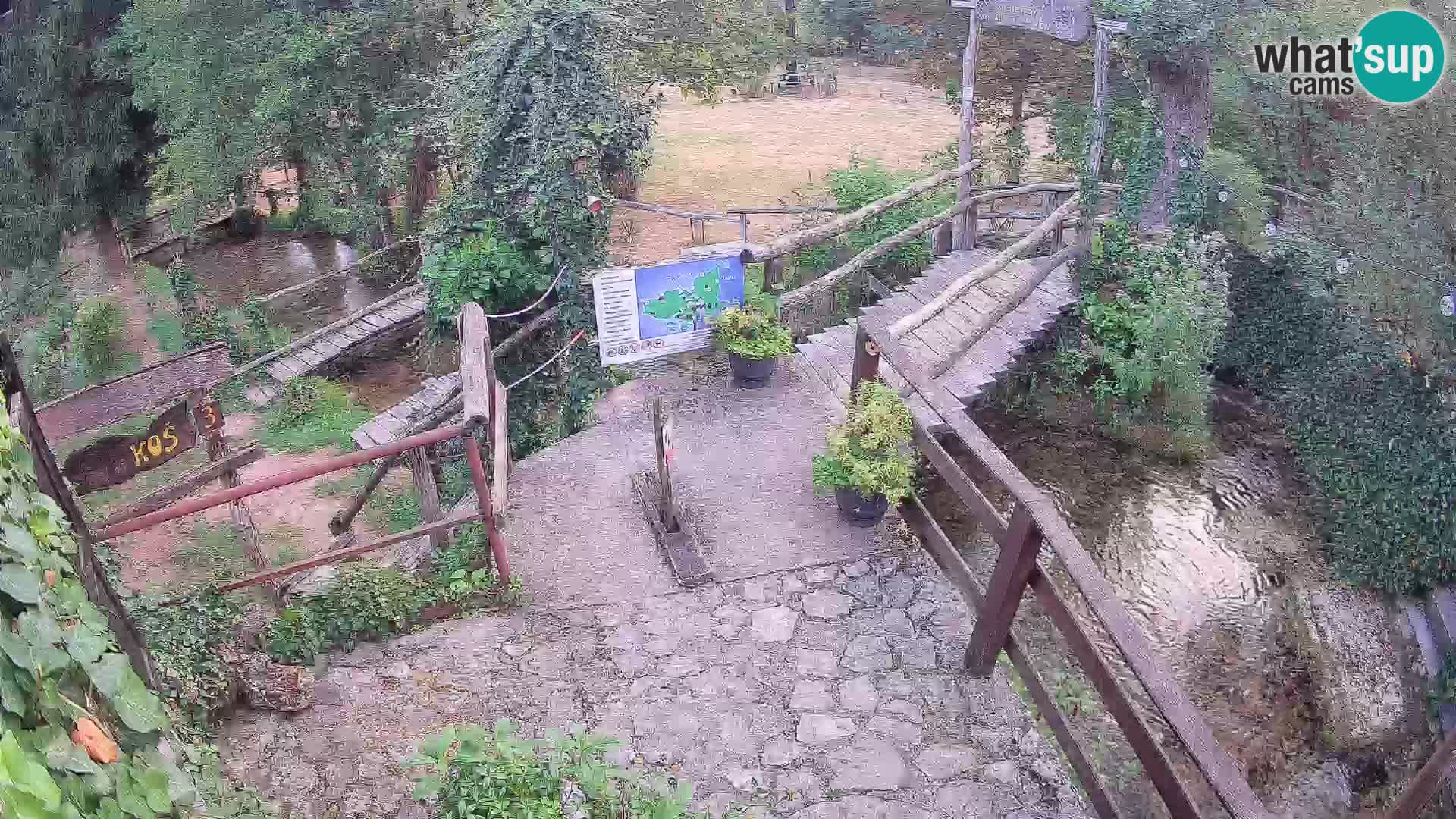 Lacs sur la rivière Slunjčica dans Rastoke