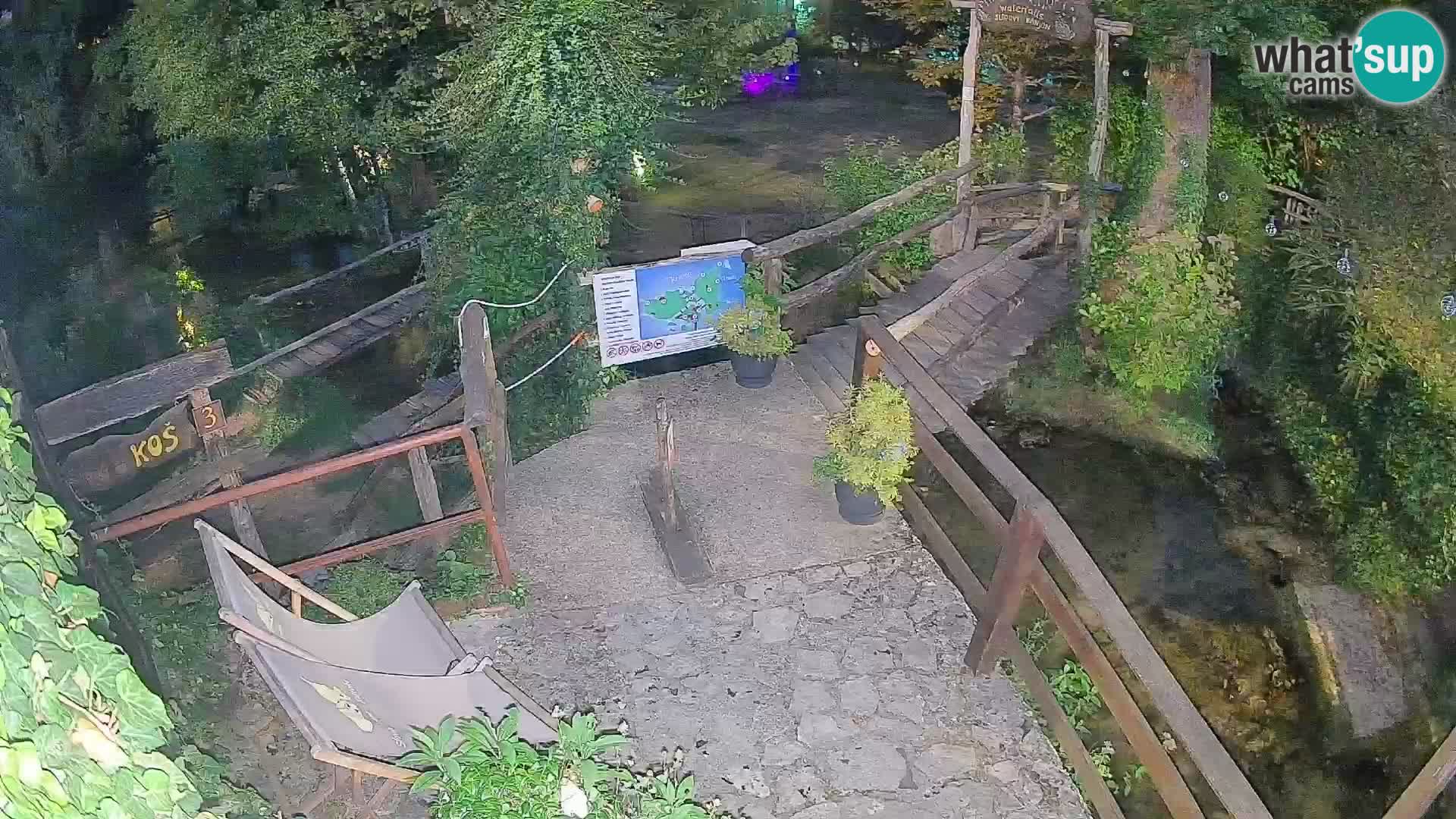 Lacs sur la rivière Slunjčica dans Rastoke