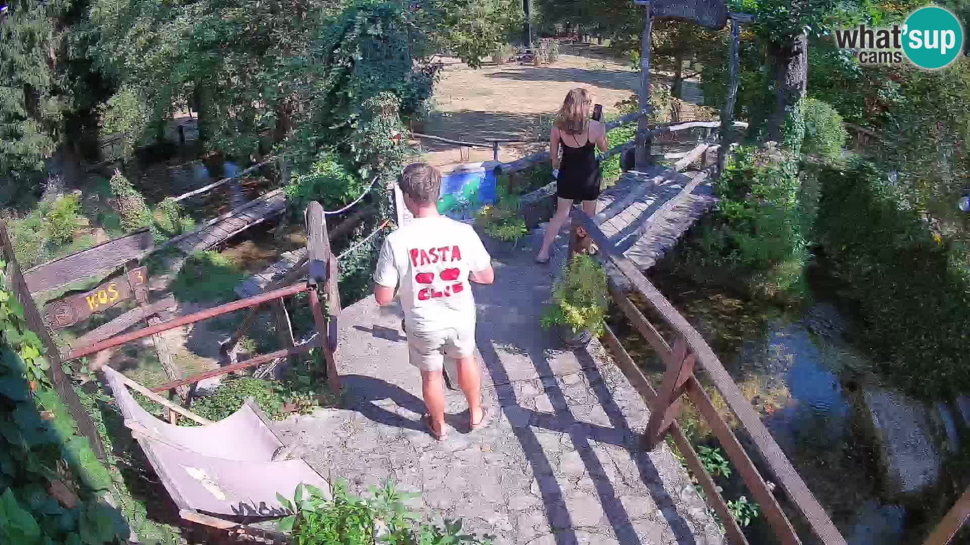 Lacs sur la rivière Slunjčica dans Rastoke