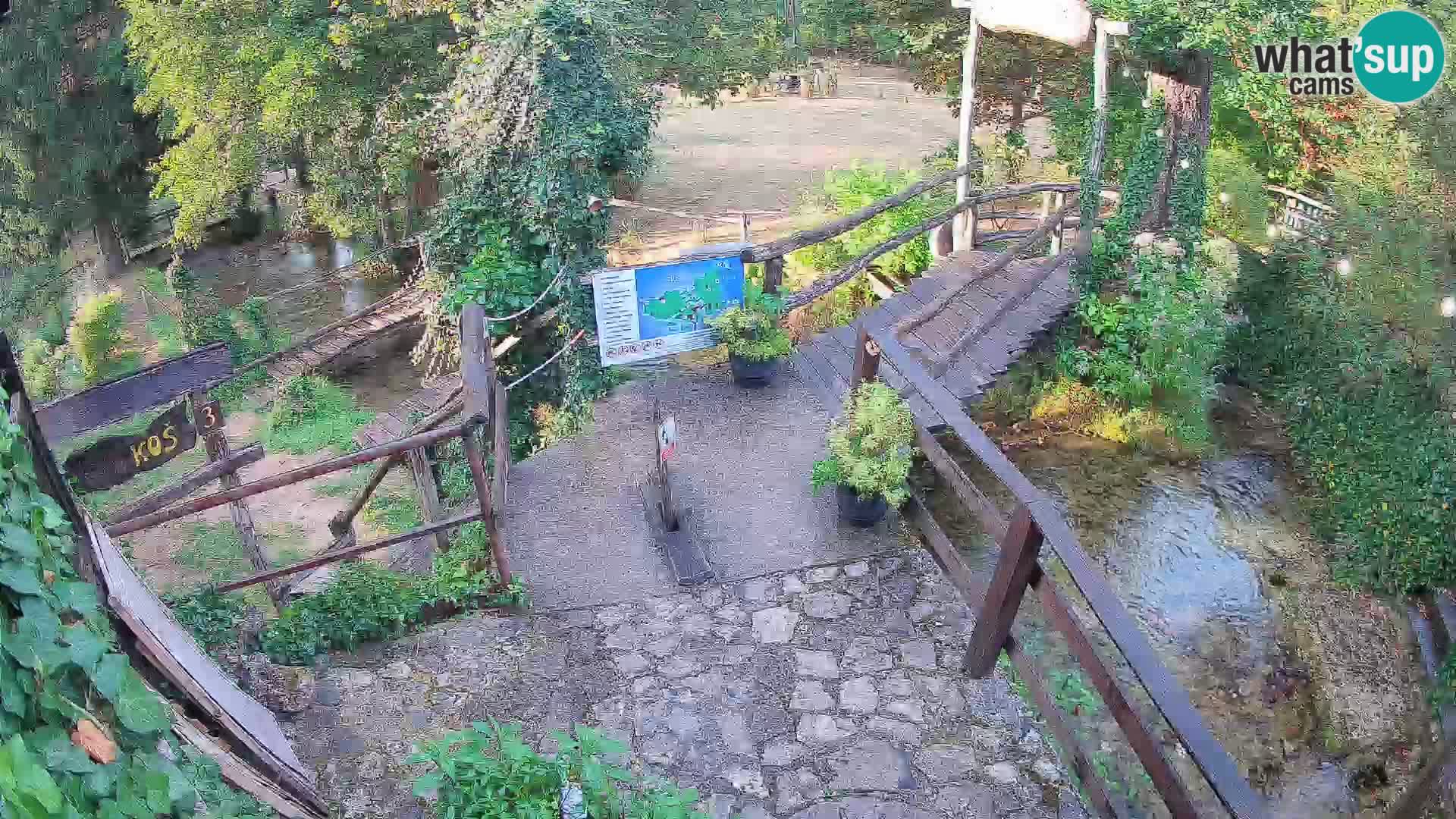 Lacs sur la rivière Slunjčica dans Rastoke