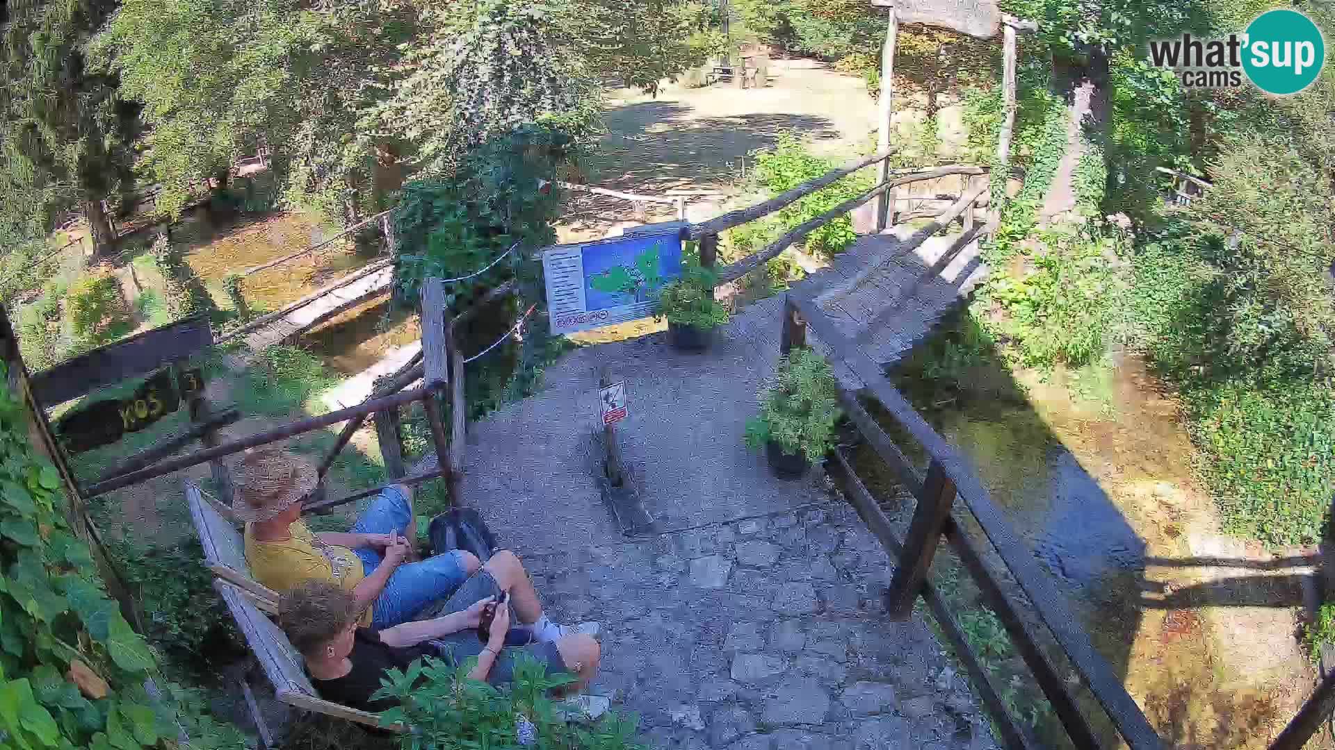 Lacs sur la rivière Slunjčica dans Rastoke