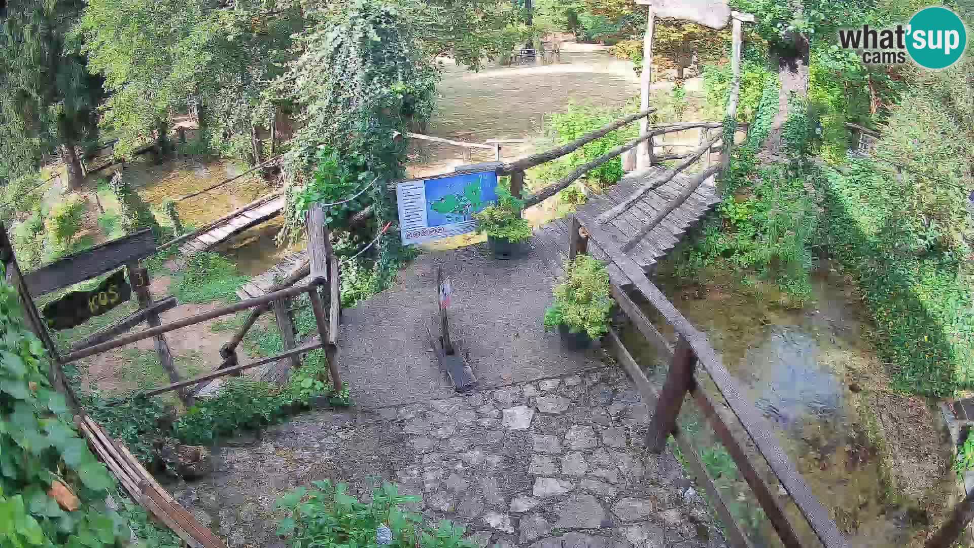 Lakes on the river Slunjčica in Rastoke