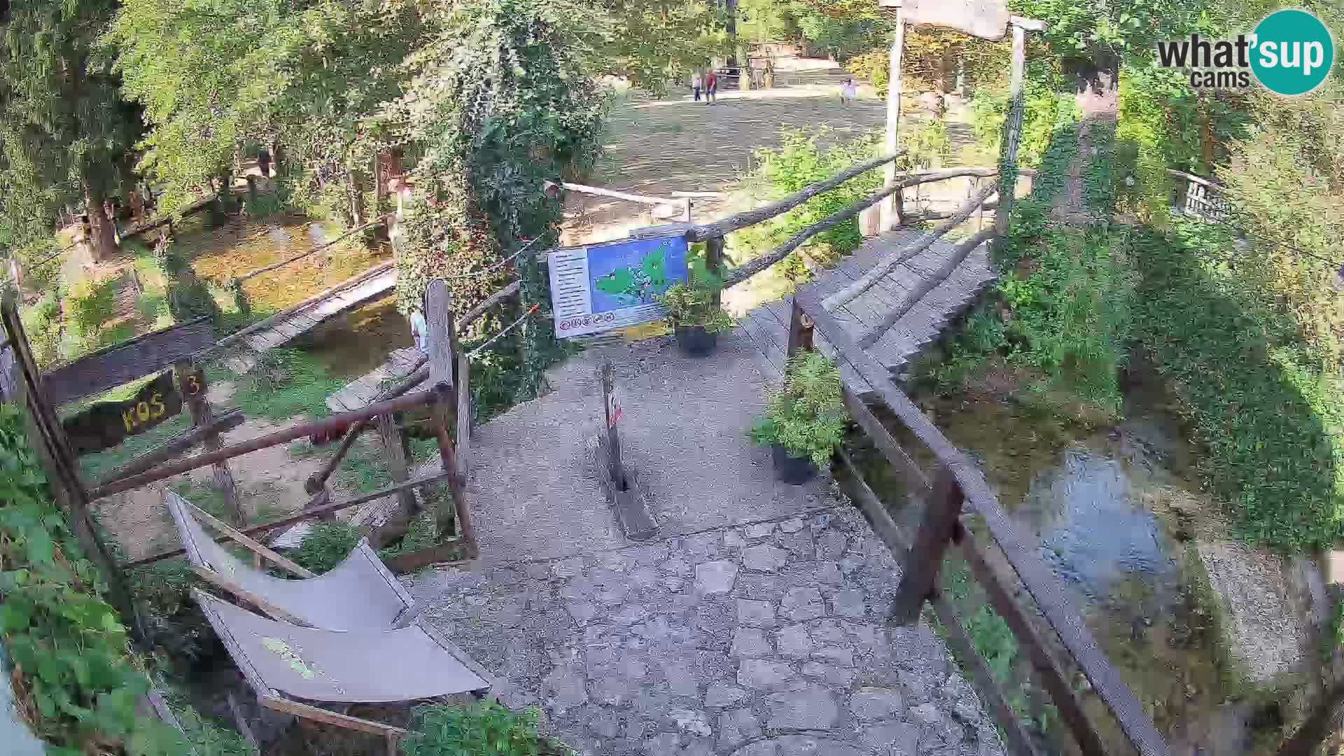 Laghi sul fiume Slunjčica a Rastoke