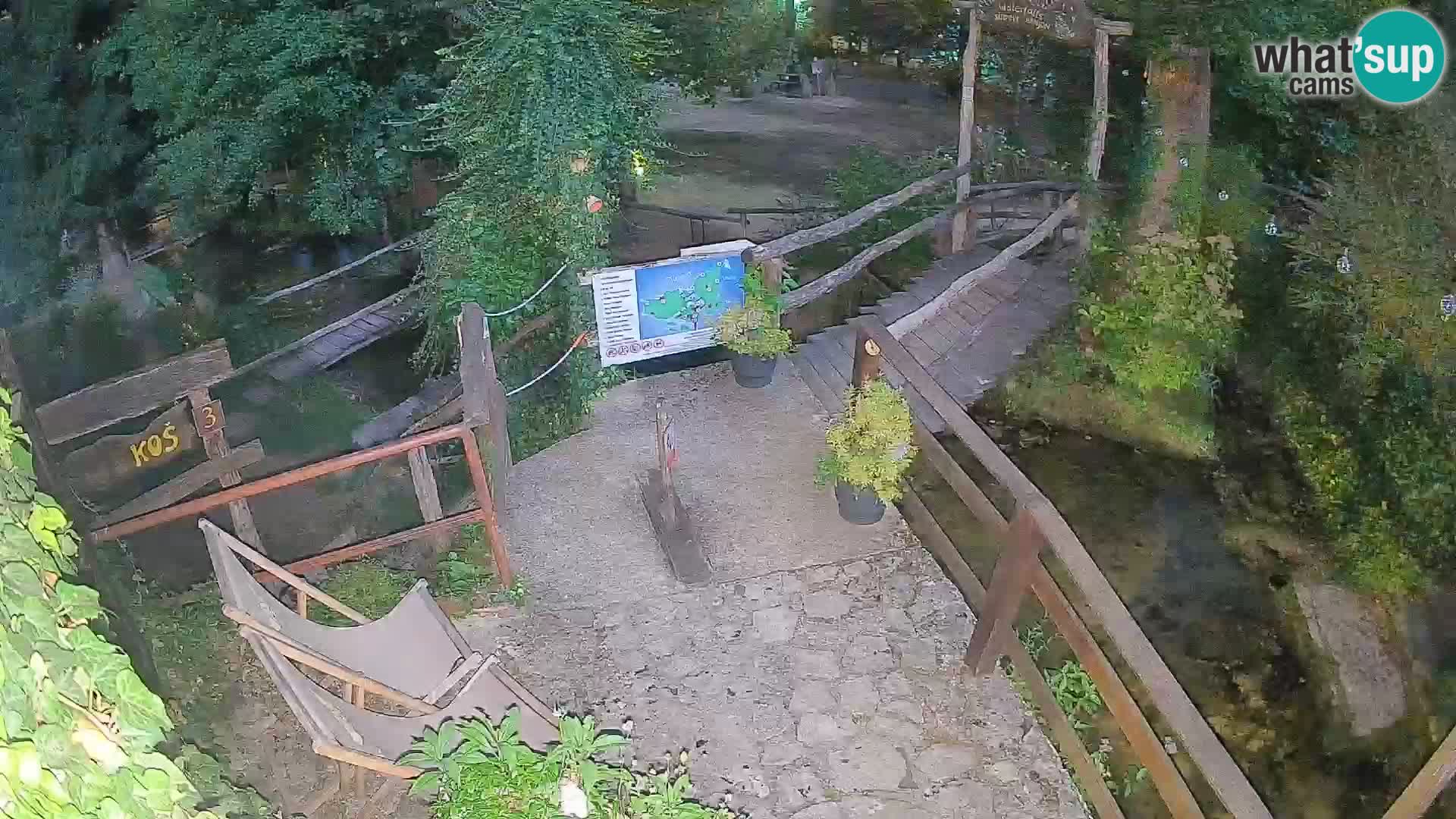Laghi sul fiume Slunjčica a Rastoke