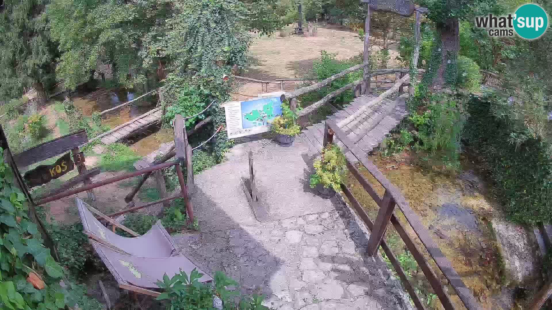 Laghi sul fiume Slunjčica a Rastoke