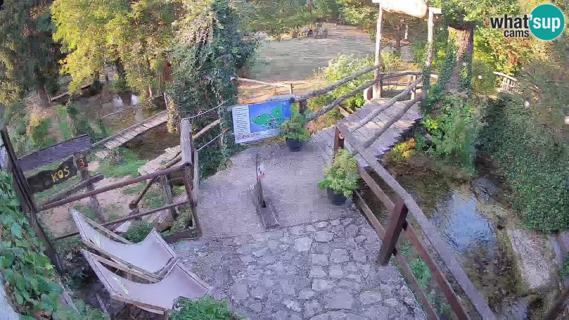 Jezera na rijeci Slunjčica u Rastokama