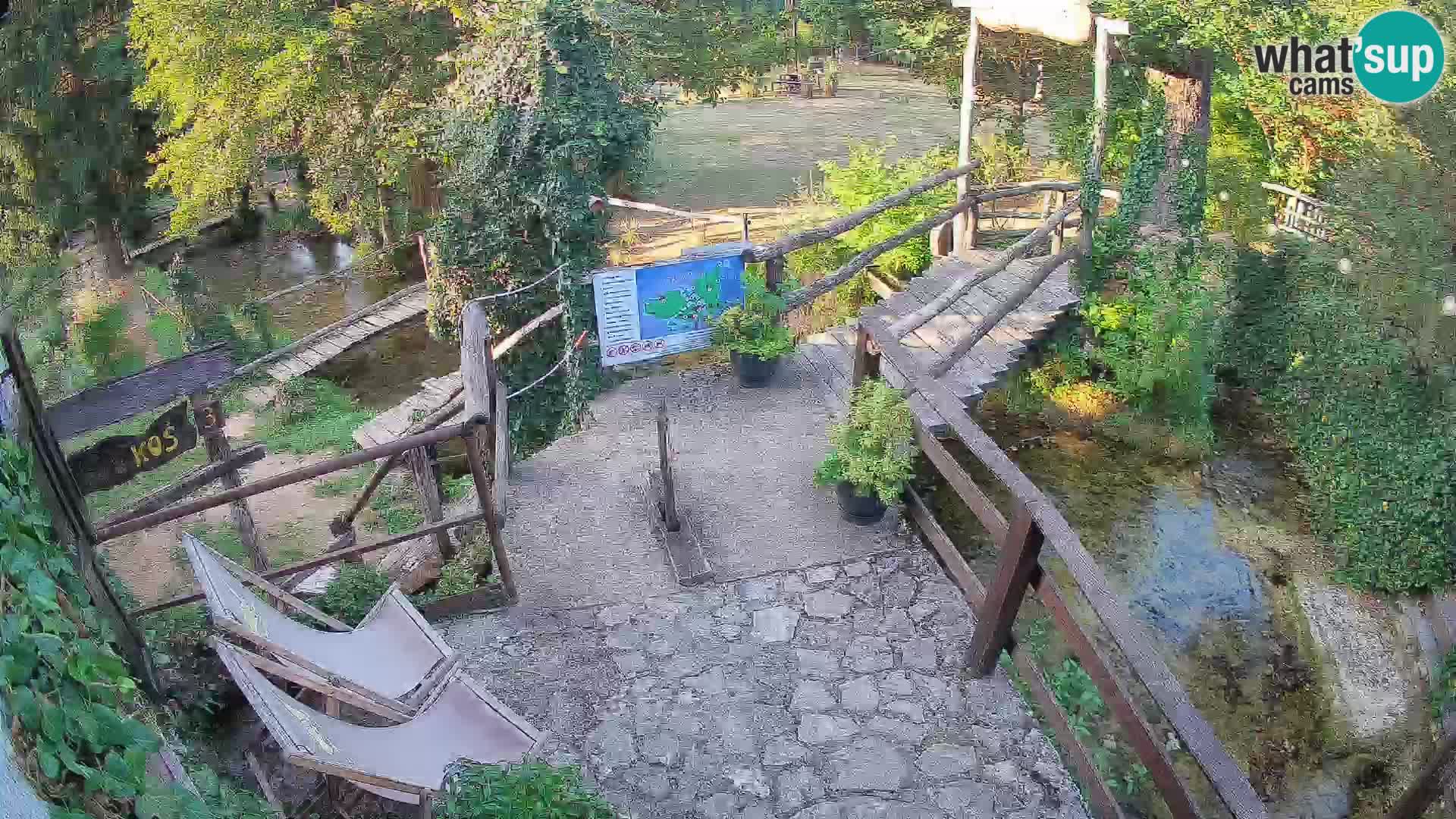 Laghi sul fiume Slunjčica a Rastoke