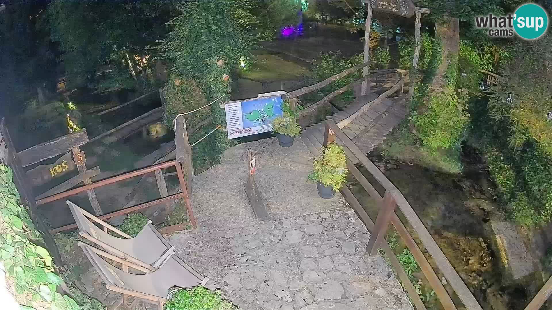 Lacs sur la rivière Slunjčica dans Rastoke