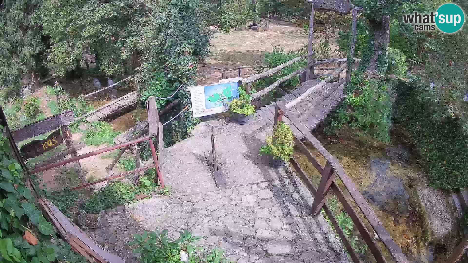 Jezera na rijeci Slunjčica u Rastokama