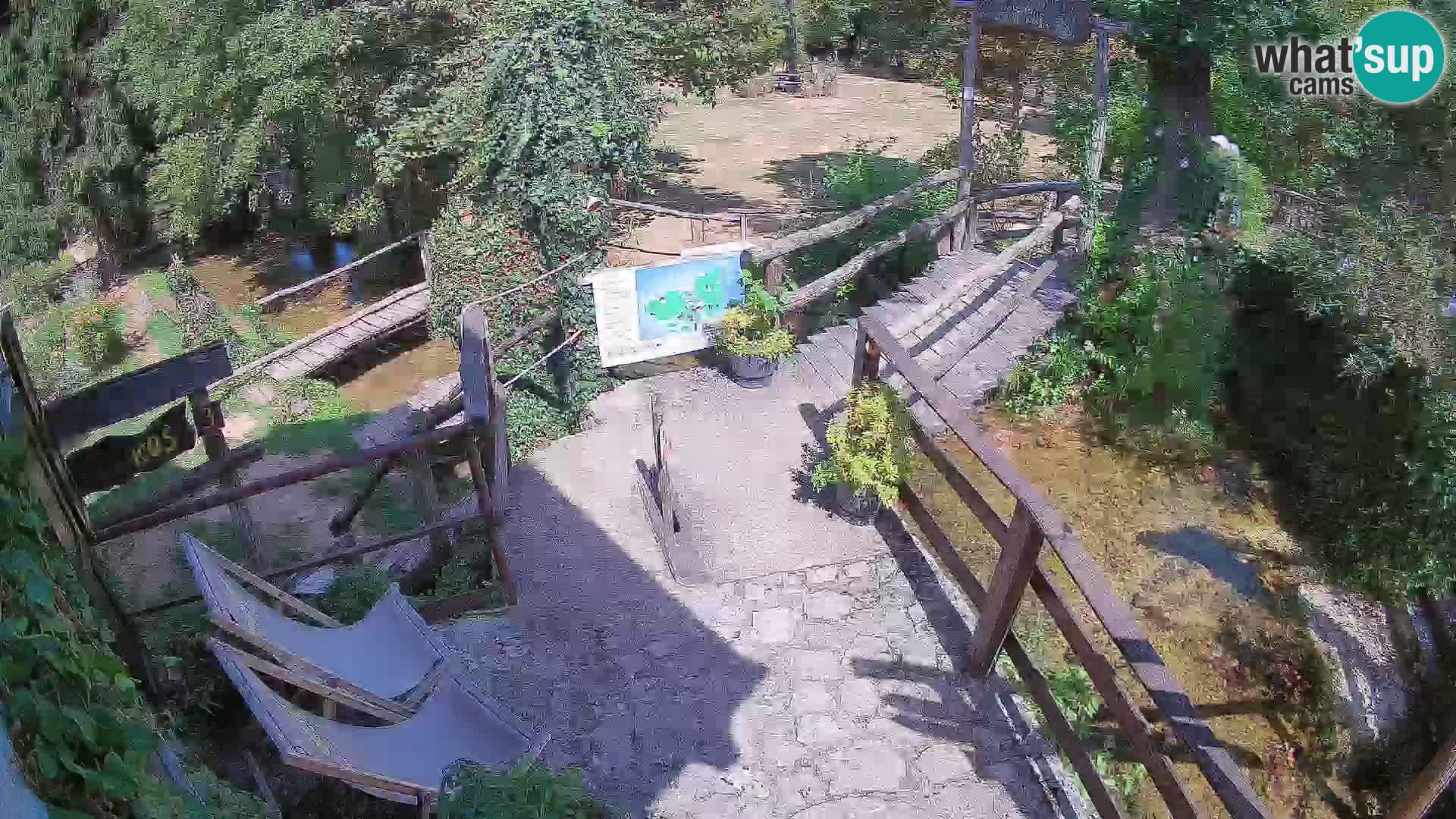 Lacs sur la rivière Slunjčica dans Rastoke