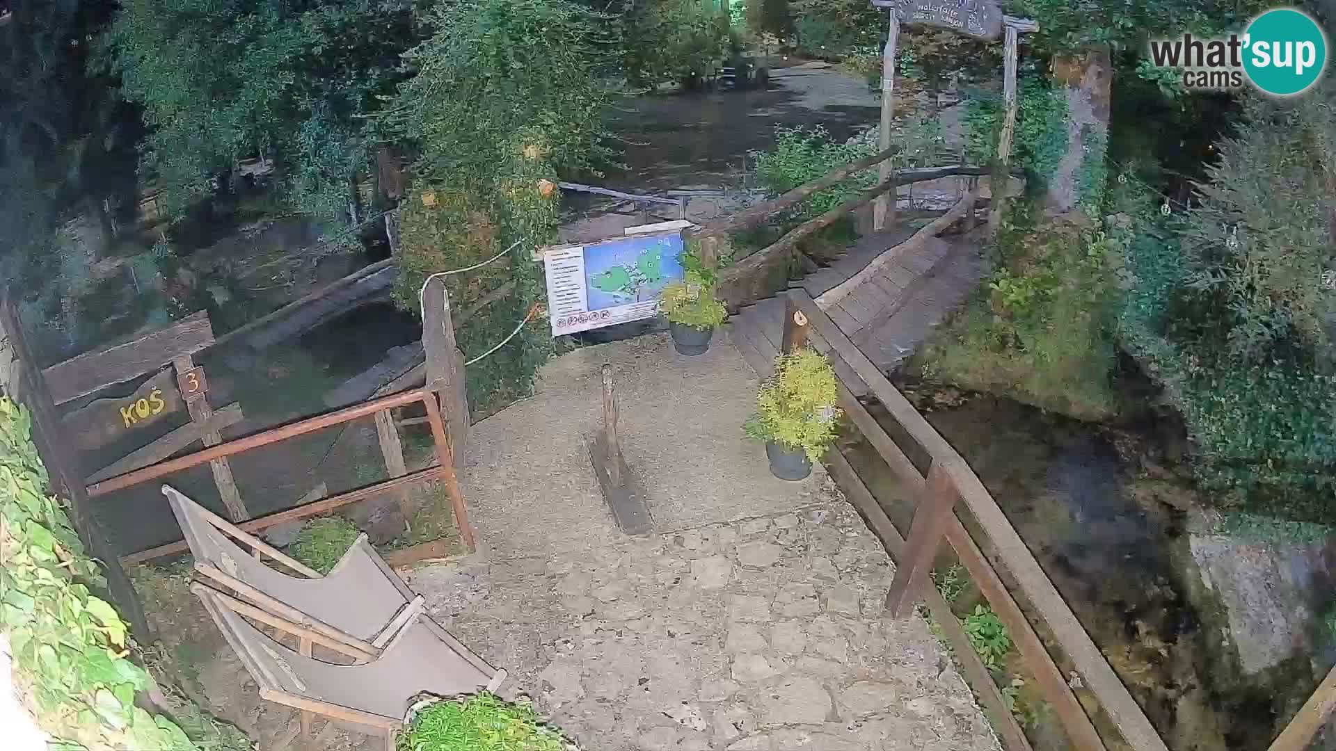 Laghi sul fiume Slunjčica a Rastoke