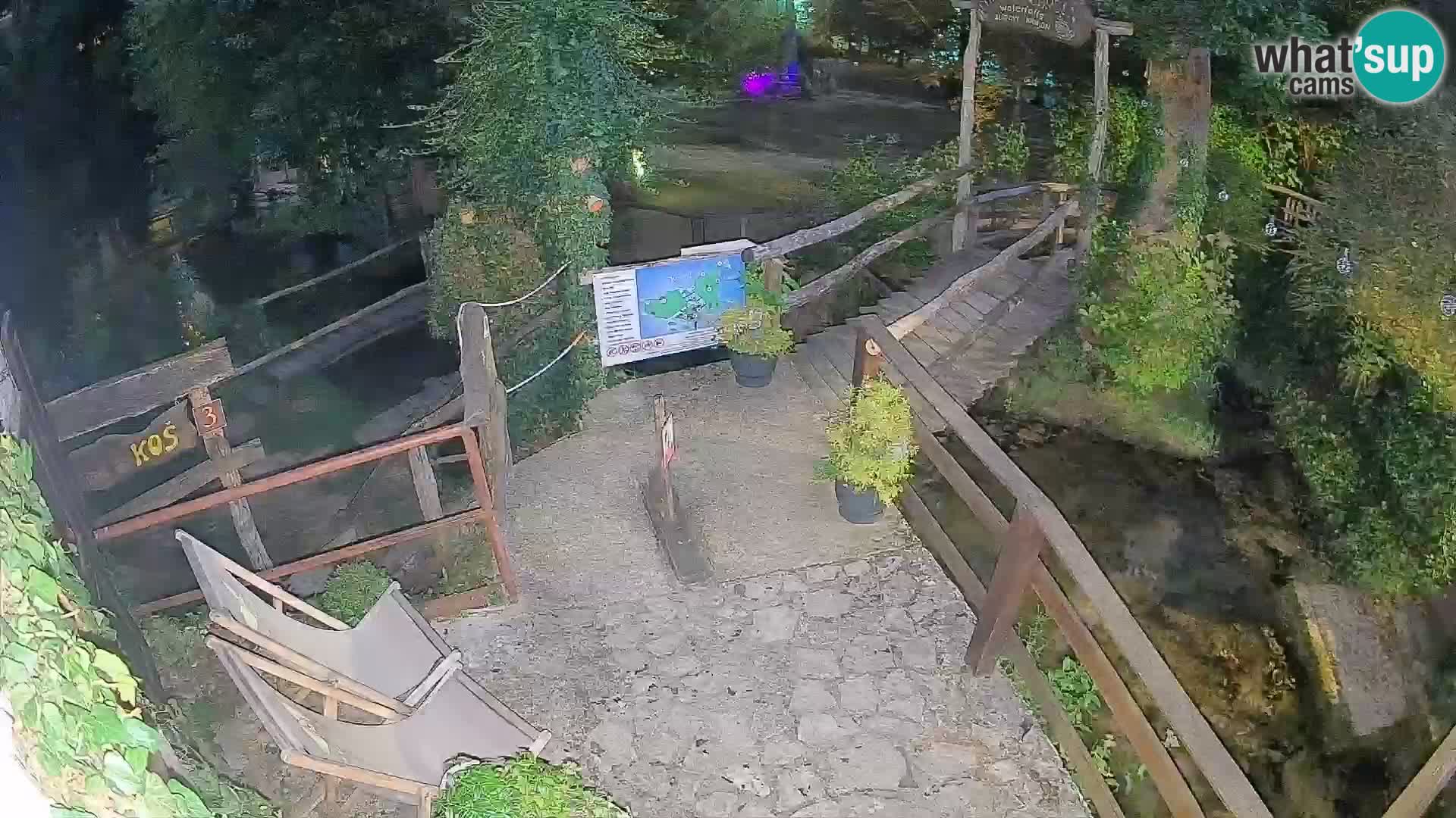 Lacs sur la rivière Slunjčica dans Rastoke