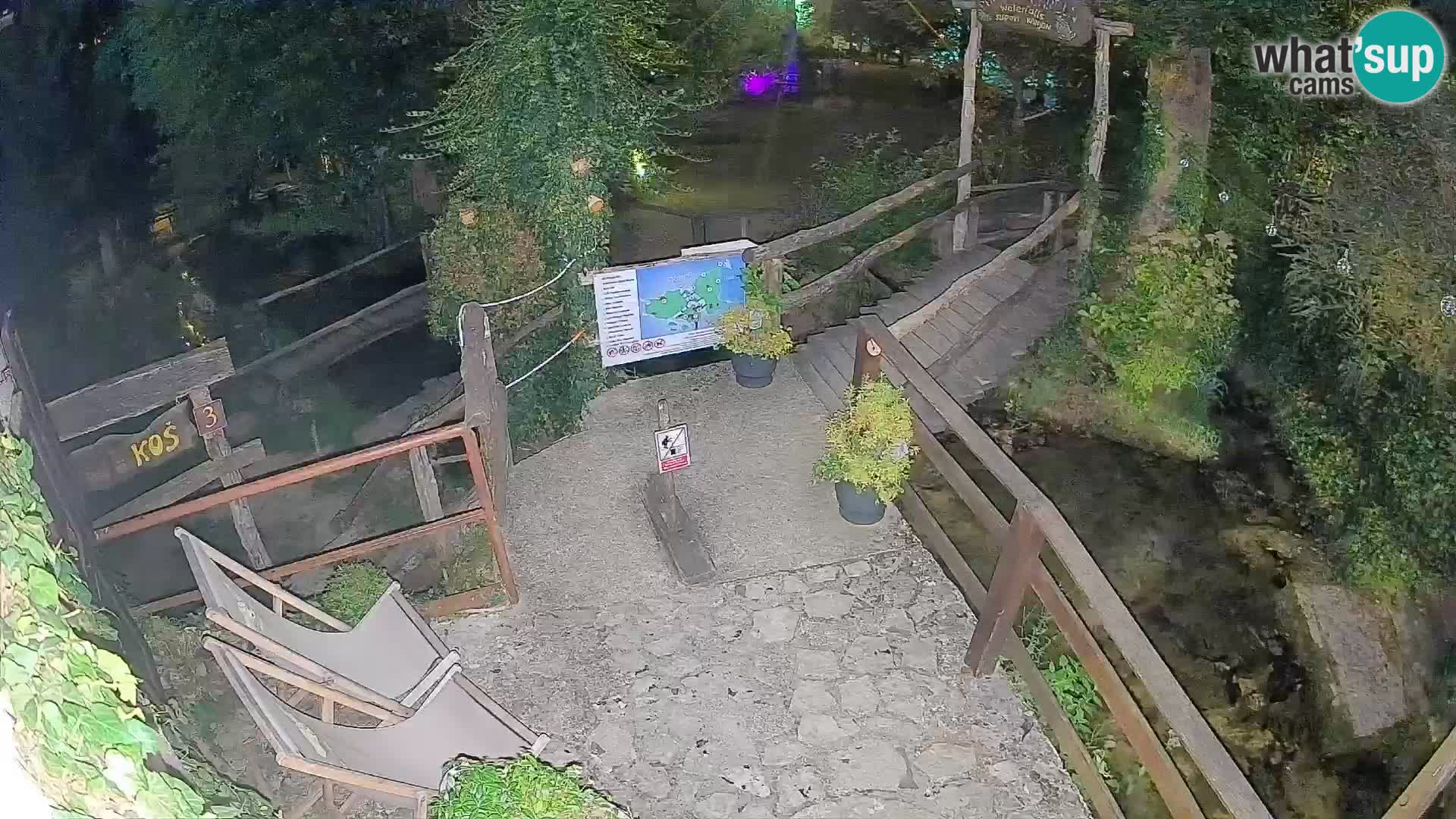 Jezera na rijeci Slunjčica u Rastokama