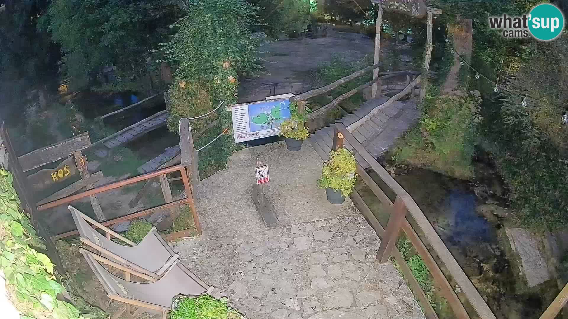 Lacs sur la rivière Slunjčica dans Rastoke