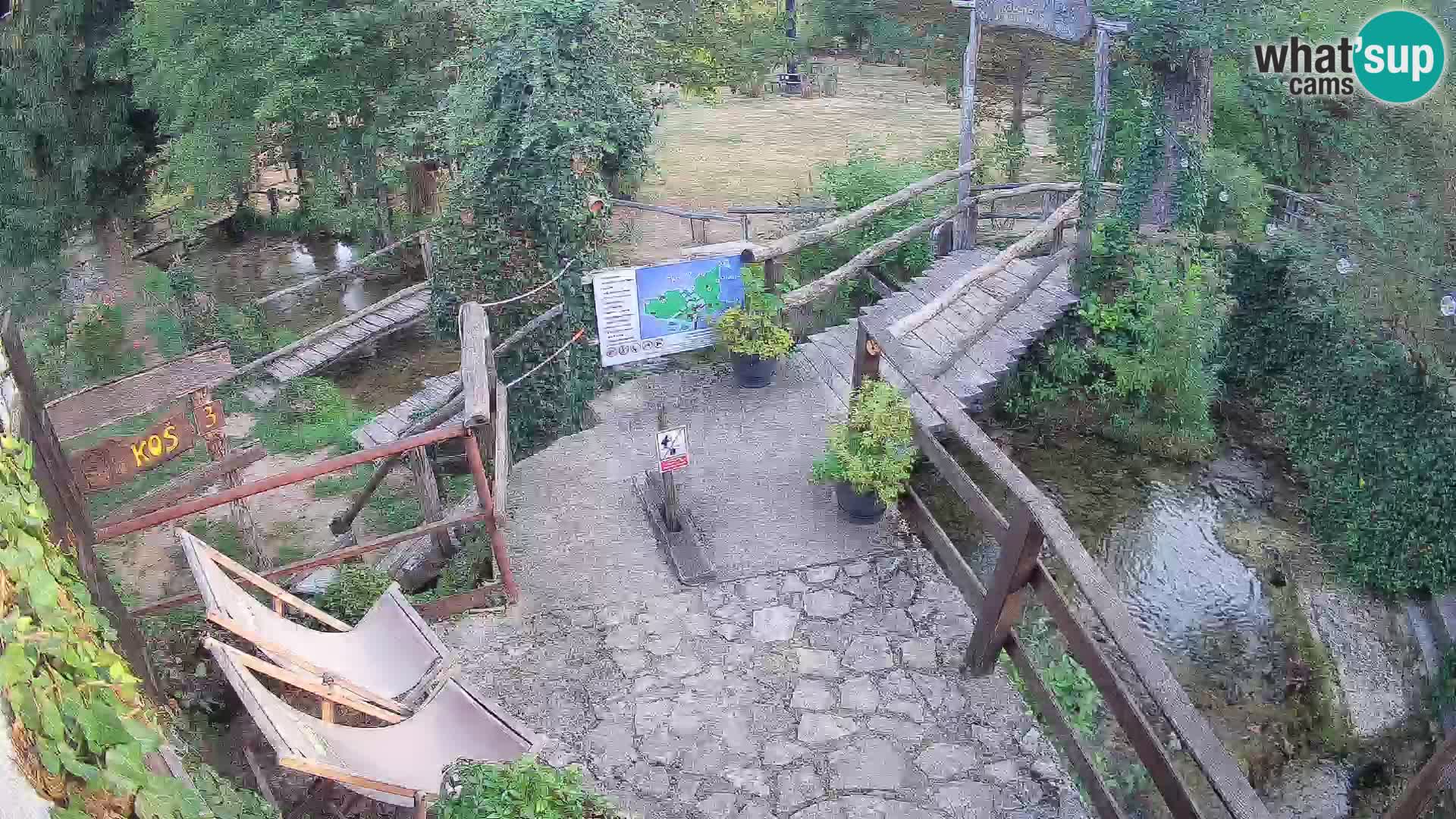 Jezera na rijeci Slunjčica u Rastokama