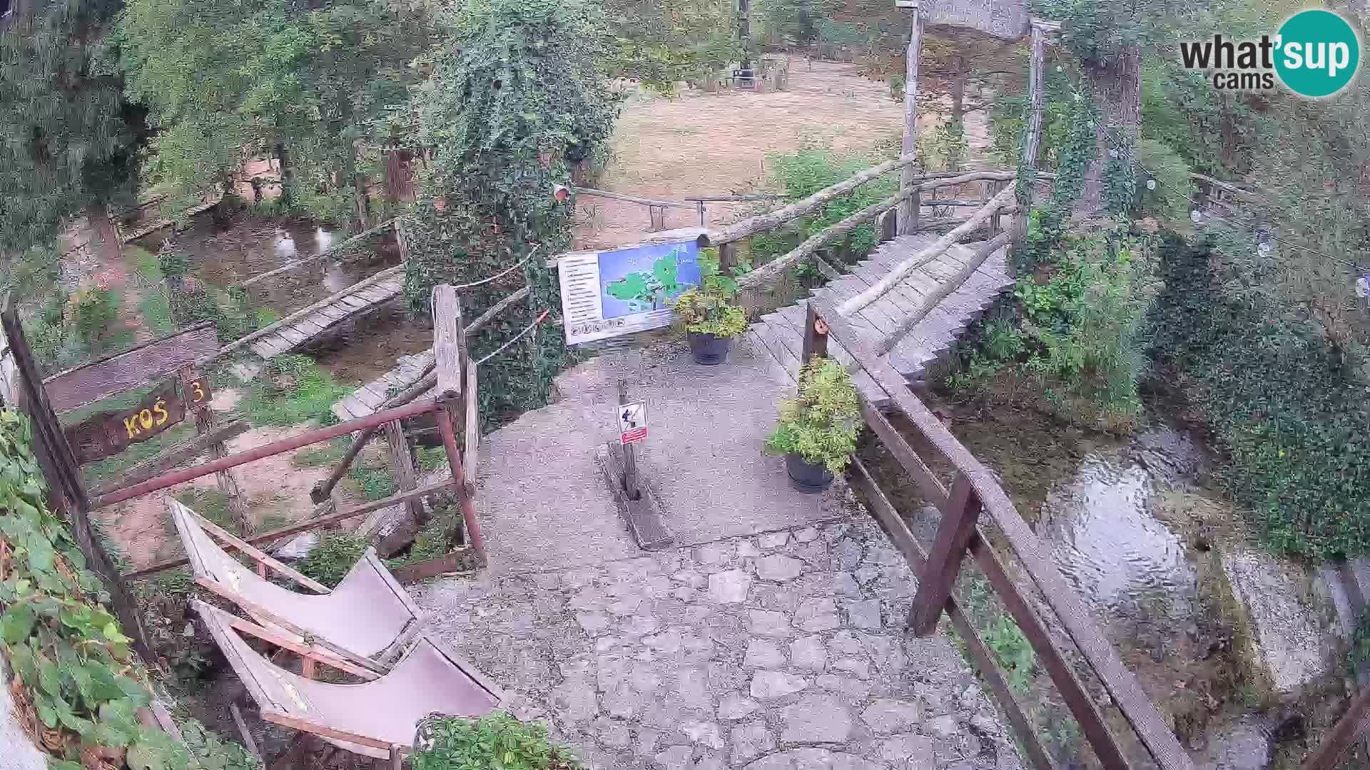 Laghi sul fiume Slunjčica a Rastoke