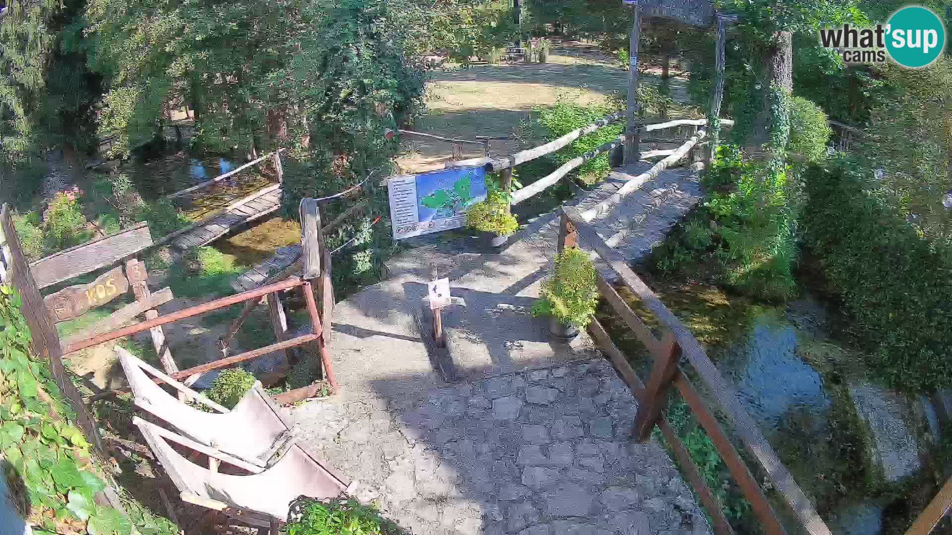 Laghi sul fiume Slunjčica a Rastoke