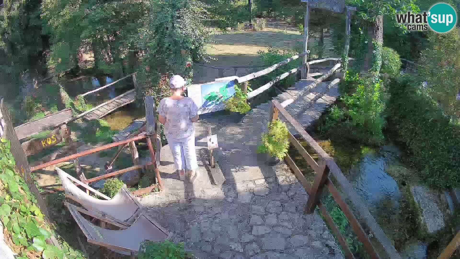 Lacs sur la rivière Slunjčica dans Rastoke