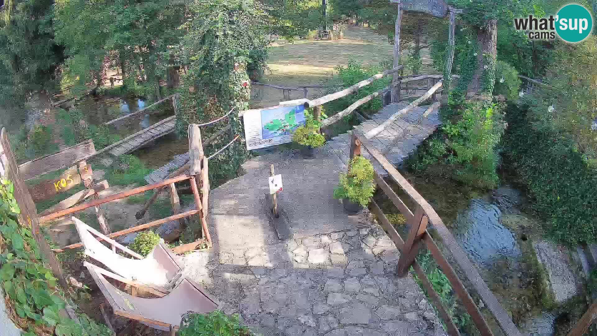 Jezera na rijeci Slunjčica u Rastokama