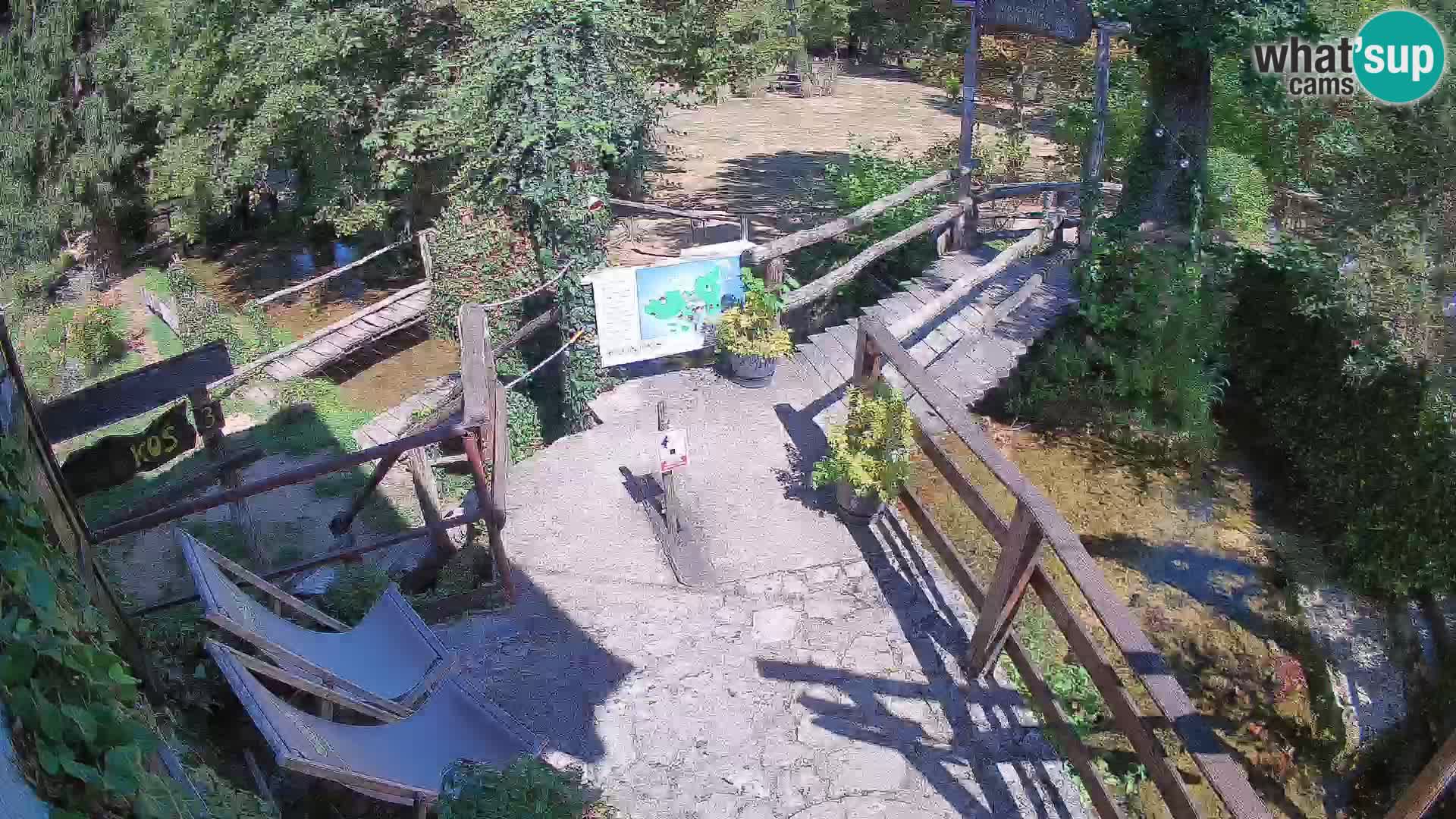 Lacs sur la rivière Slunjčica dans Rastoke