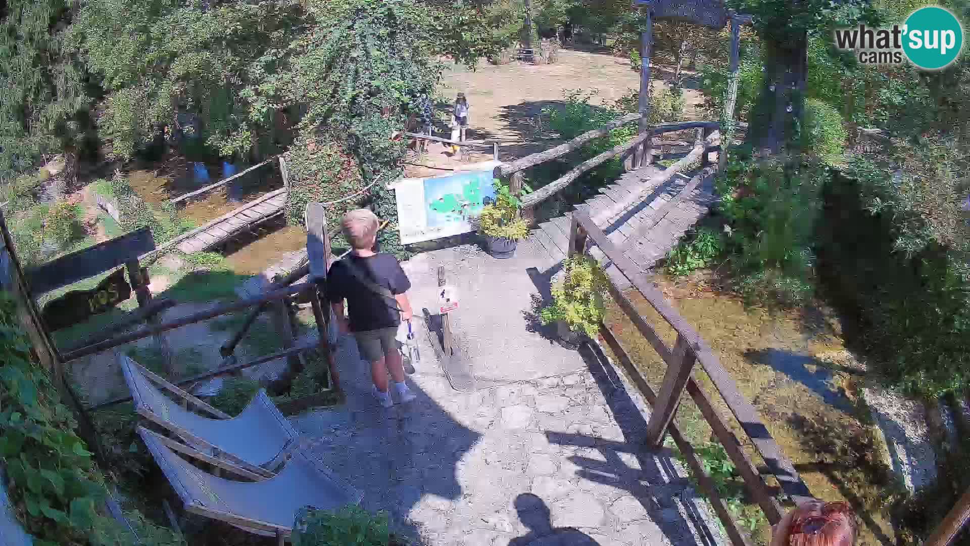 Jezera na reki Slunjčica v Rastokah