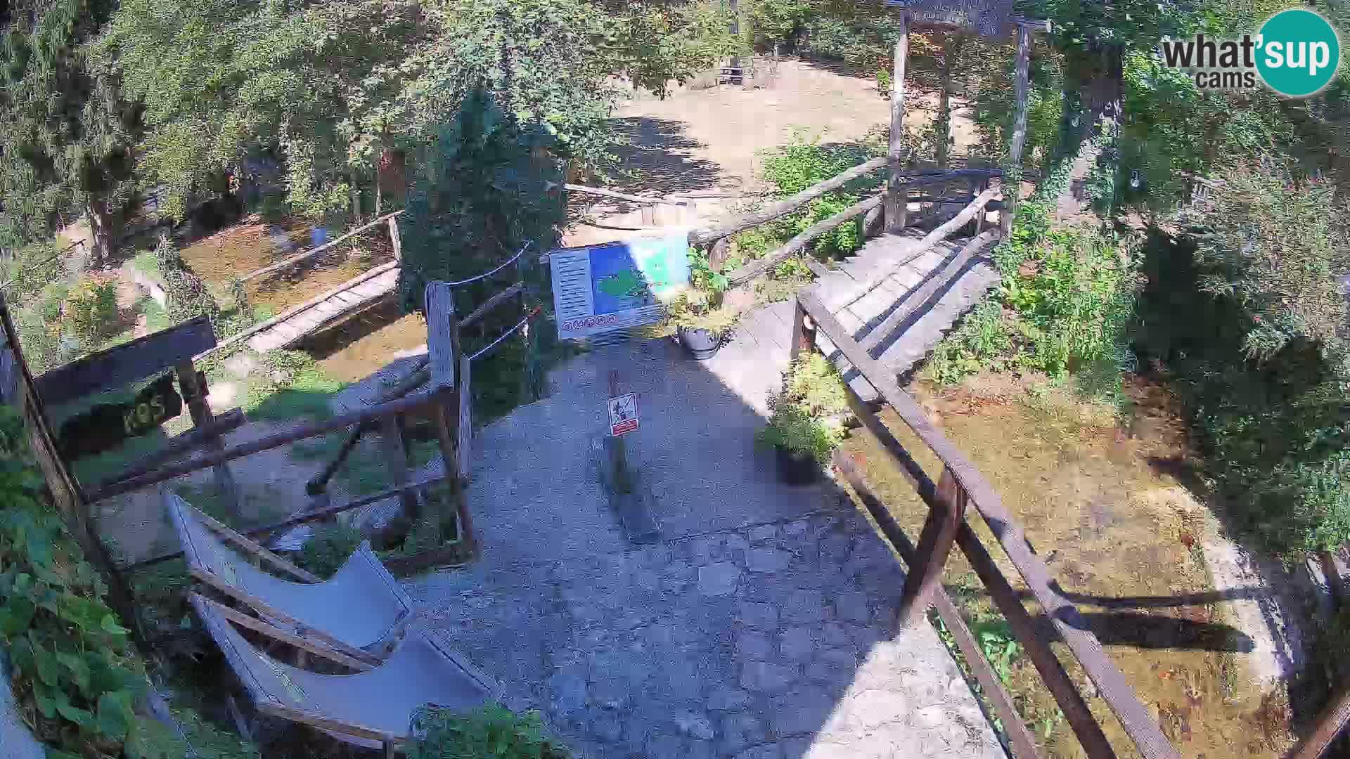 Lacs sur la rivière Slunjčica dans Rastoke