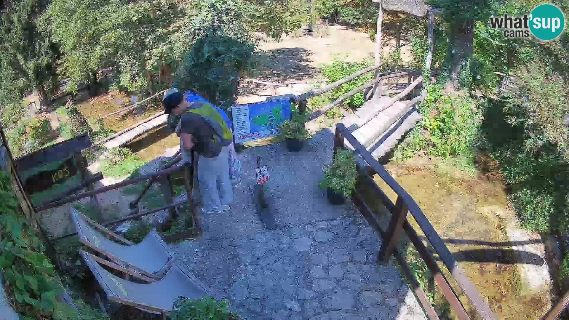 Jezera na reki Slunjčica v Rastokah