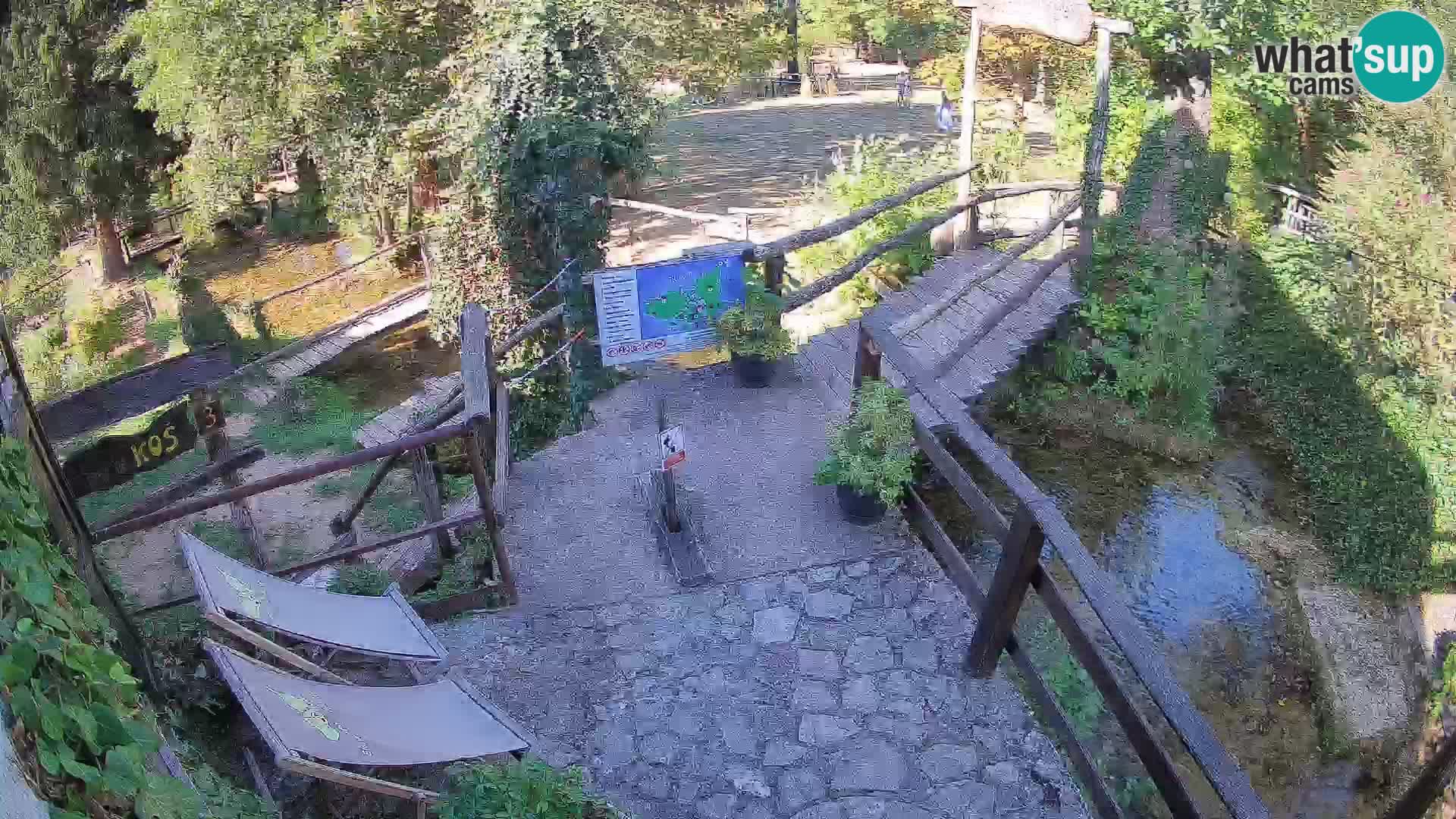 Jezera na rijeci Slunjčica u Rastokama