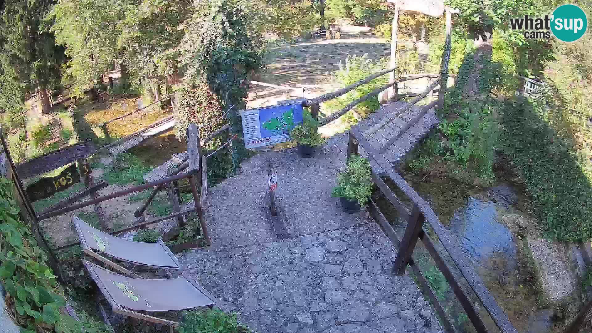 Jezera na reki Slunjčica v Rastokah