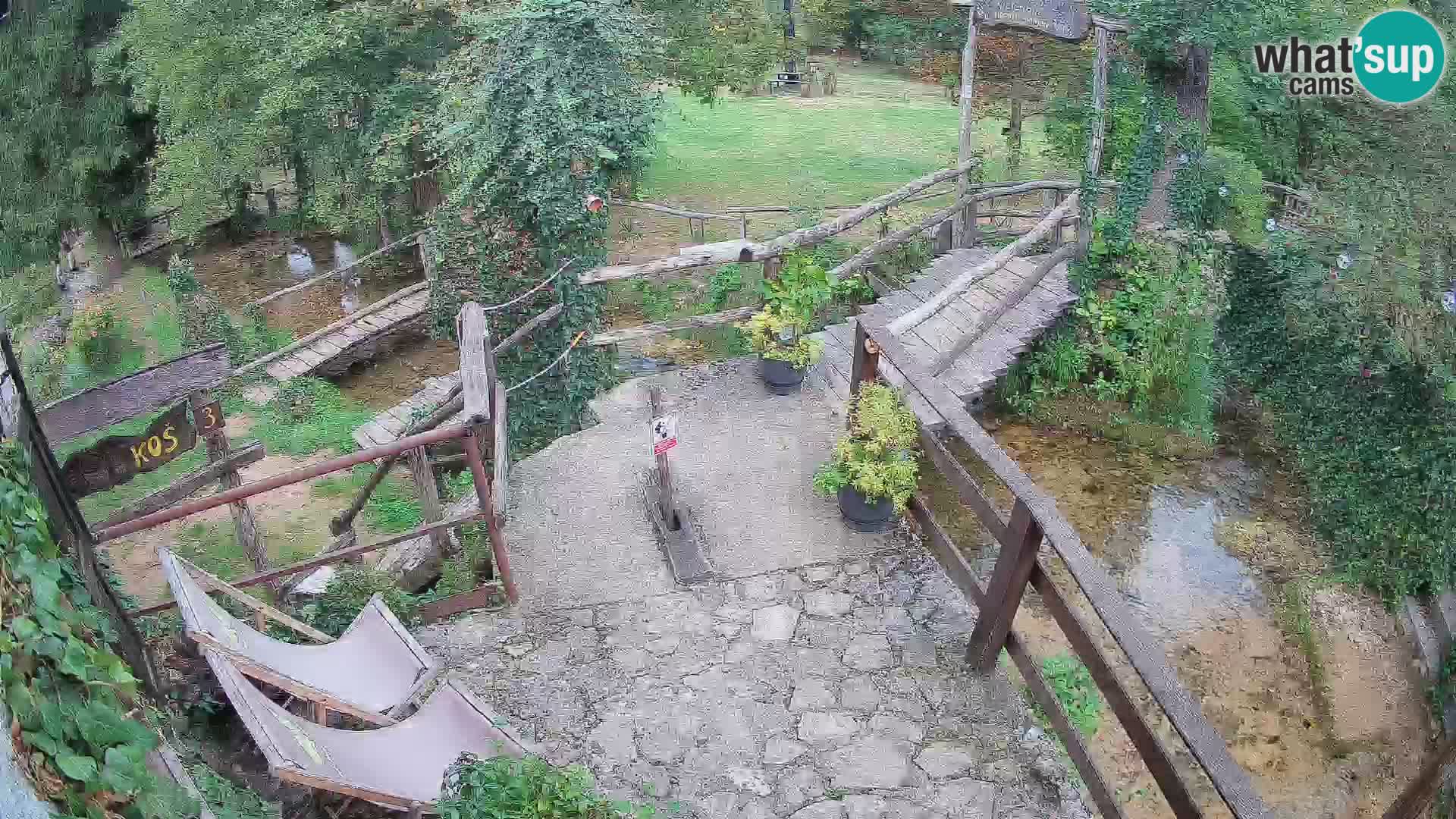 Lacs sur la rivière Slunjčica dans Rastoke